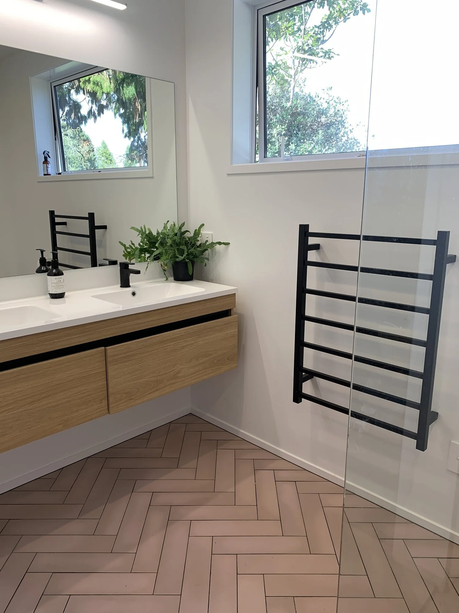 Renovated bathroom to maximise natural light in Taranaki New Plymouth