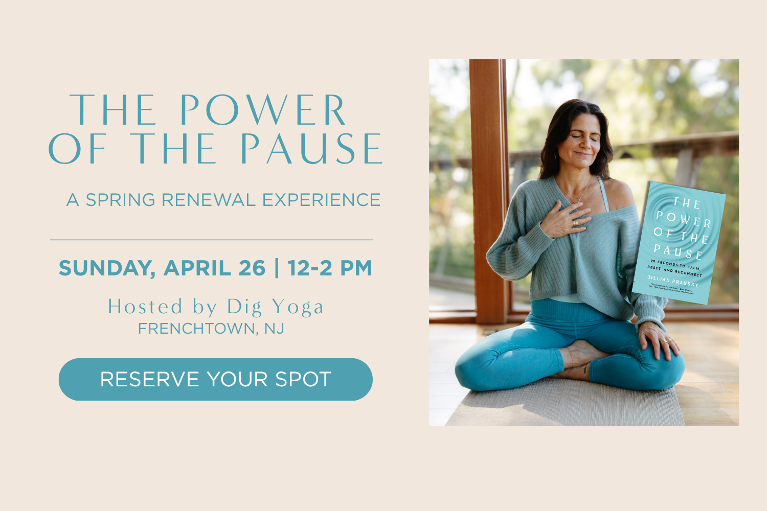 Experience The Power of the Pause: Spring Renewal at Dig Yoga