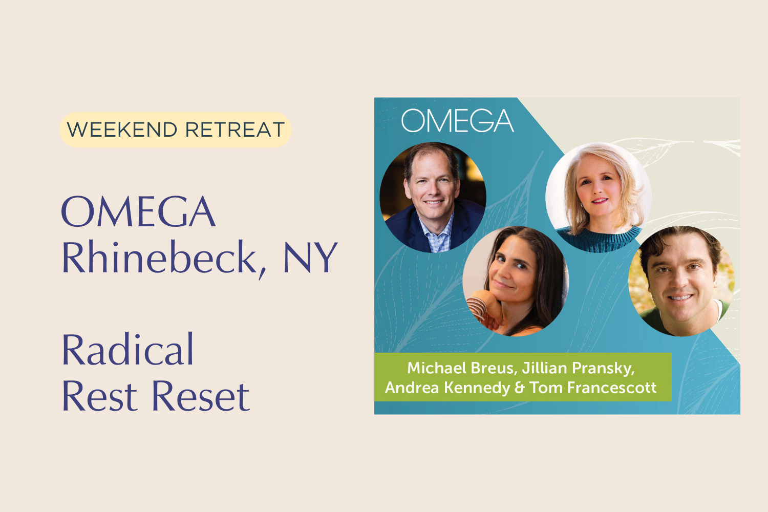 Omega: Radical Rest Reset