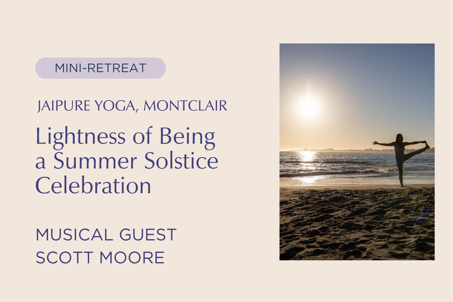 Lightness of Being: A Summer Solstice Celebration with Jillian Pransky and Live Music By Scott Moore