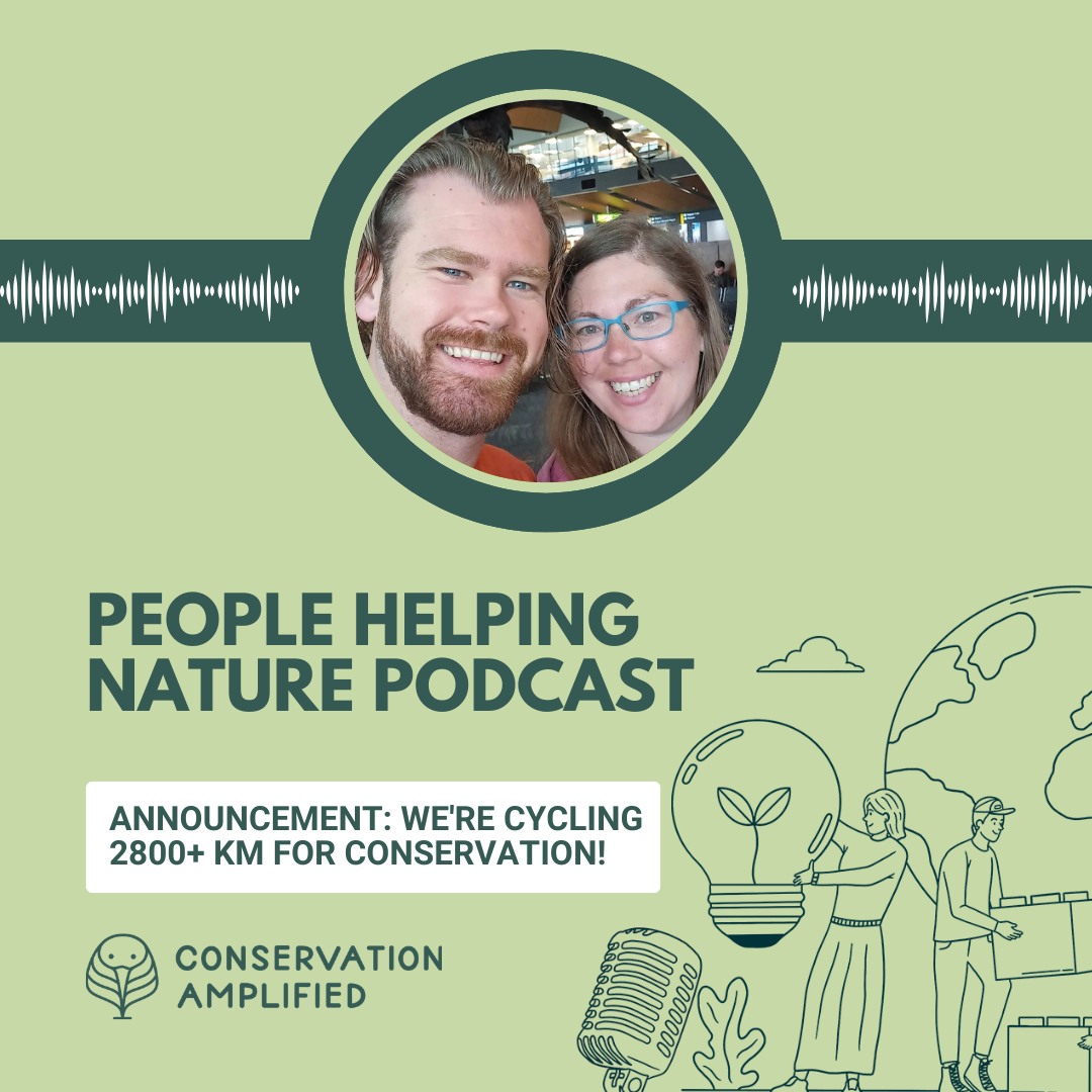 Announcement: We're Cycling 2800+ km for Conservation!