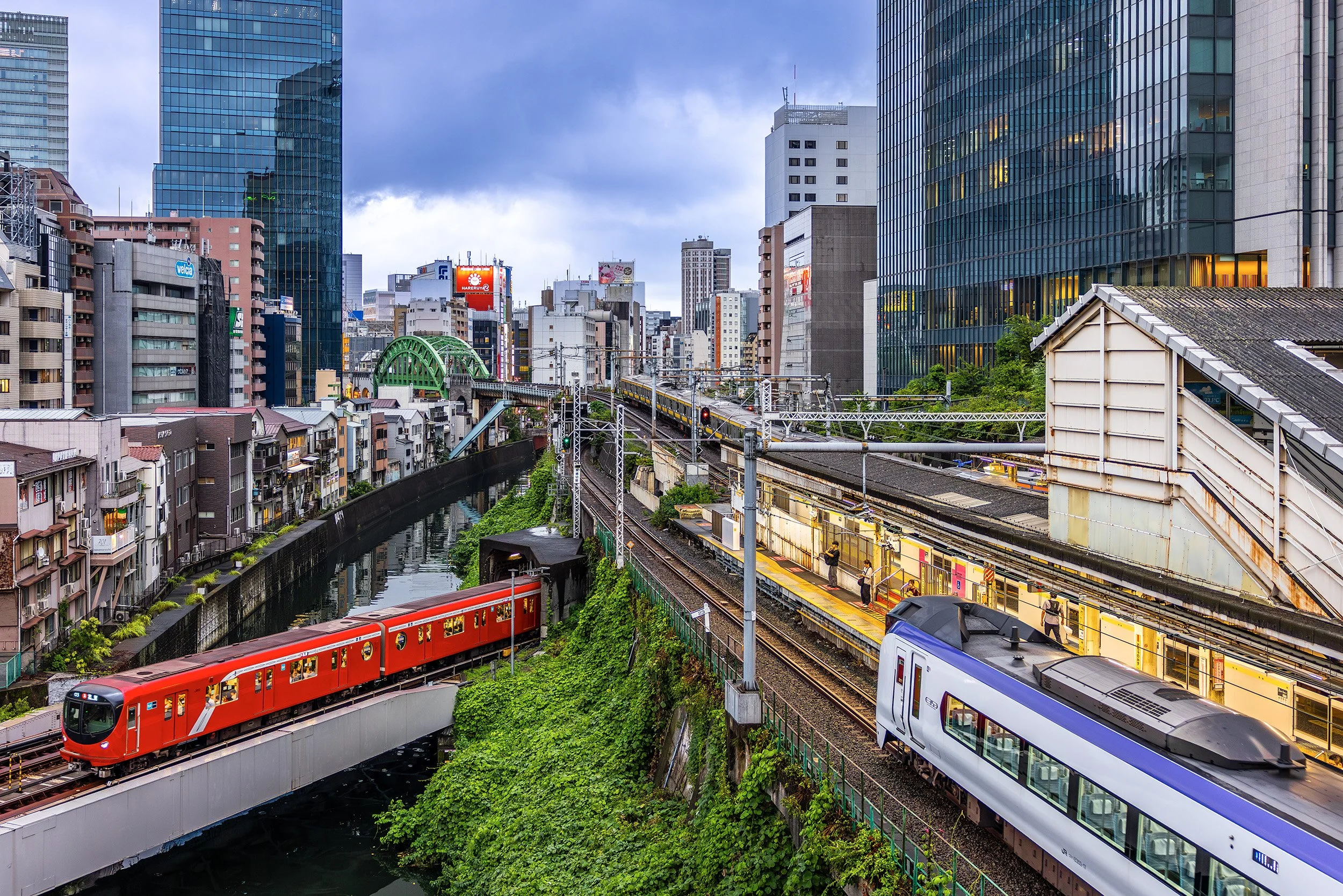 Riverside Reflection - Tokyo, Japan