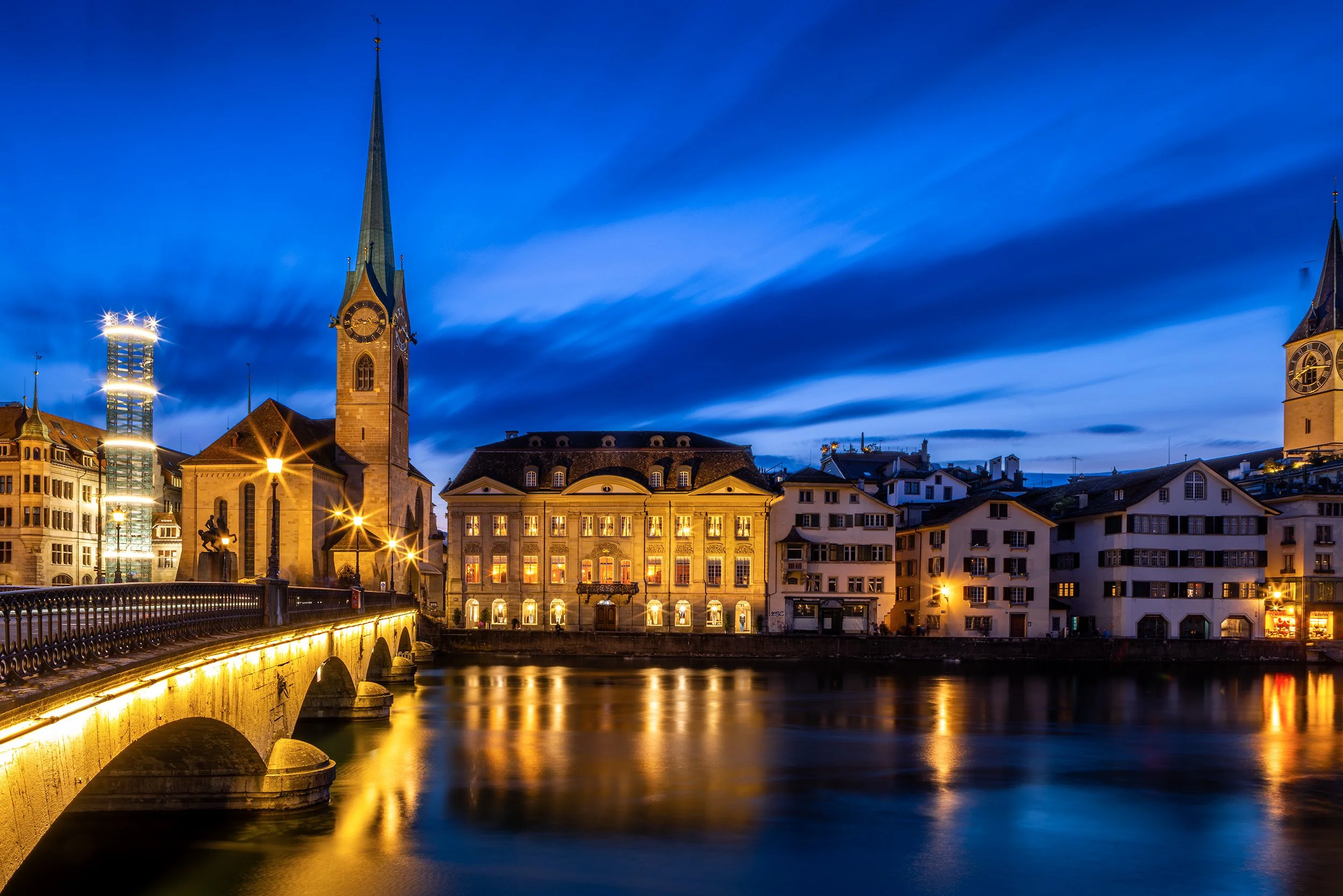 The Slender Green Needle - Zürich, Switzerland