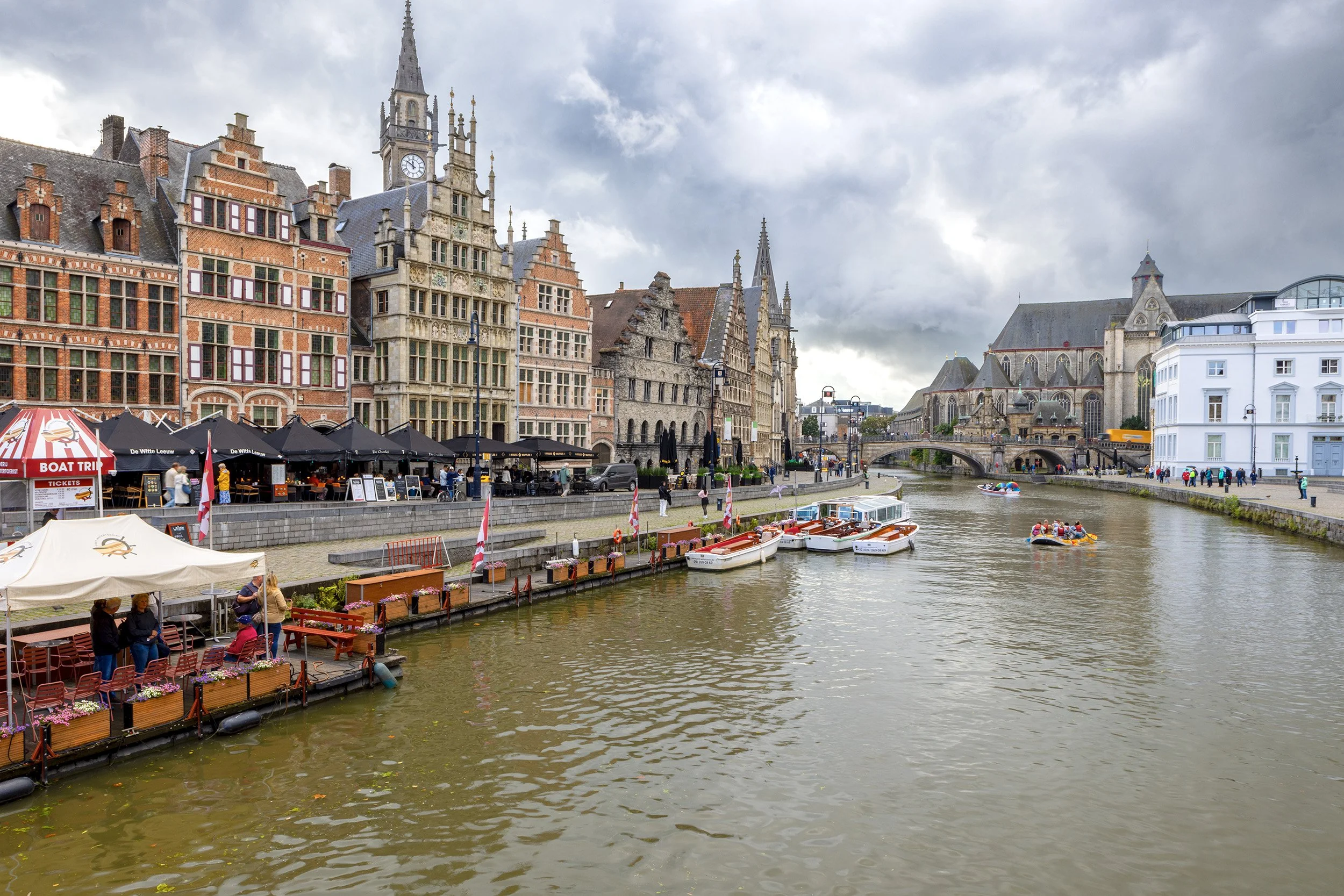 The Quintessential Ghent Postcard View - Ghent, Belgium