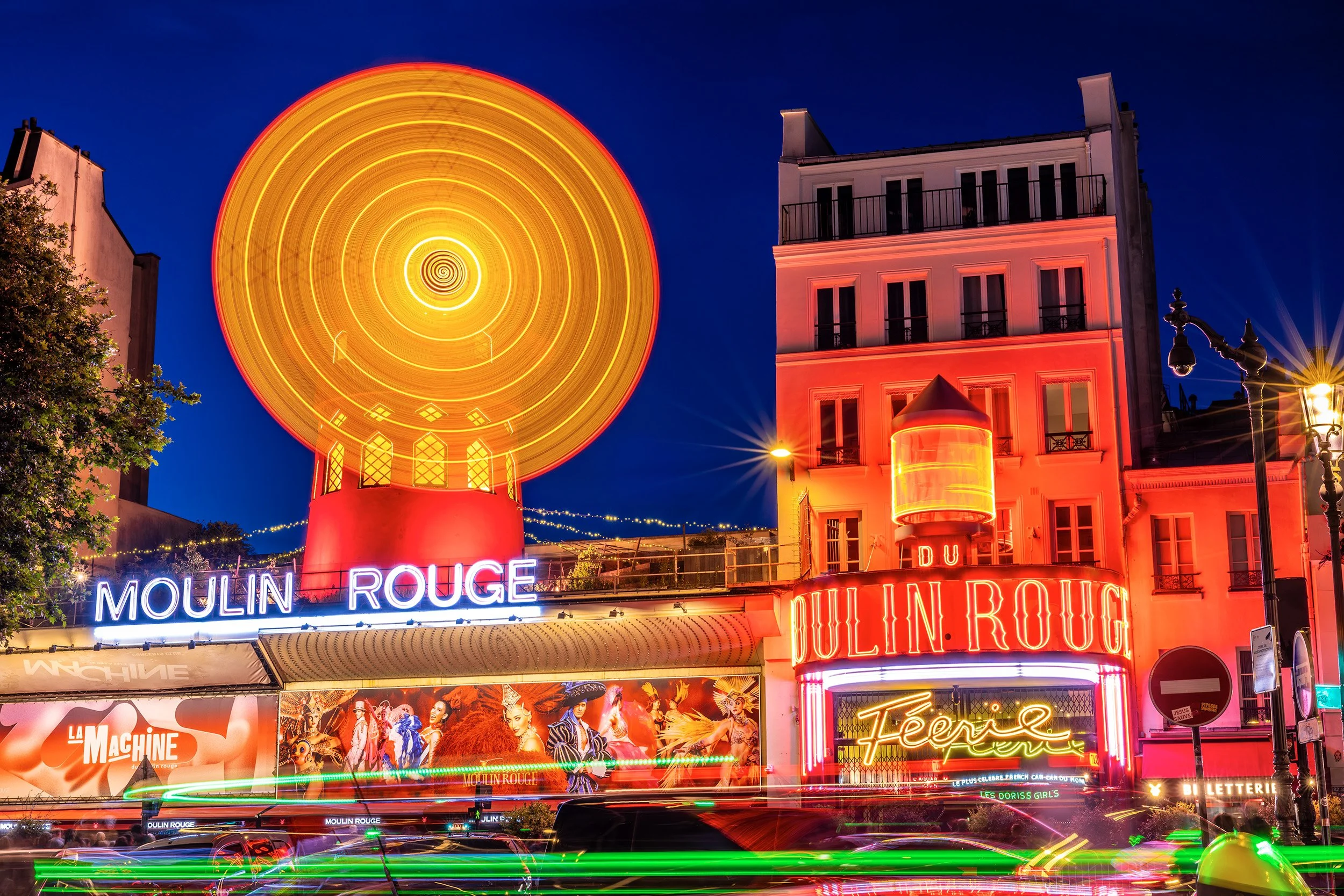 Twilight at the Birthplace of the Cancan - Paris, France