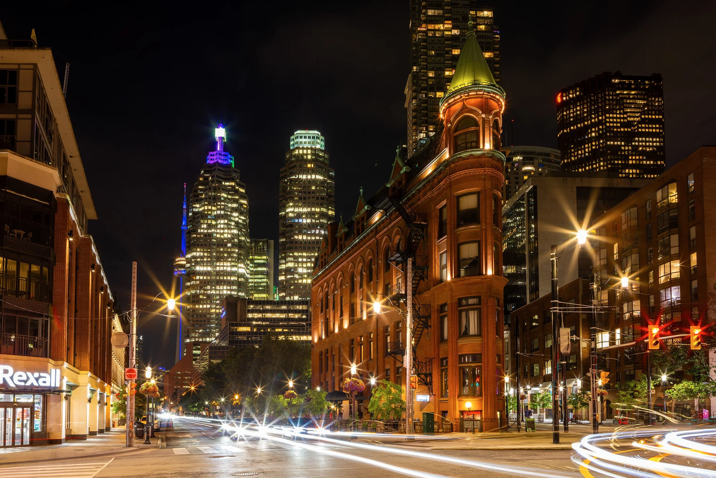 The Financial Matrix Backdrop - Toronto, Ontario Canada
