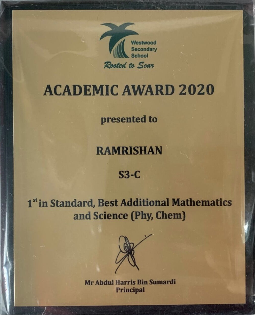 Academic Award 2020