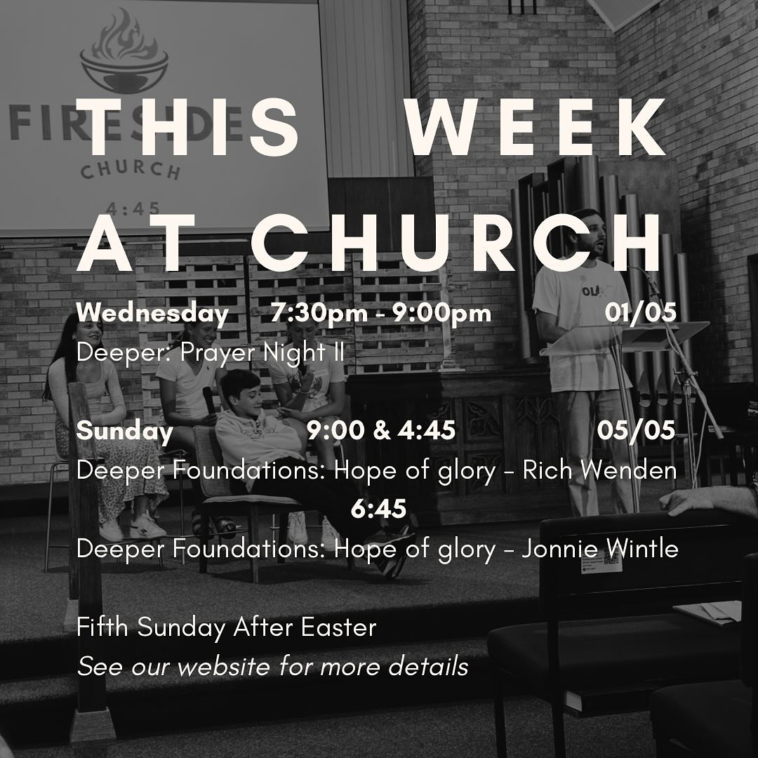 This week at church