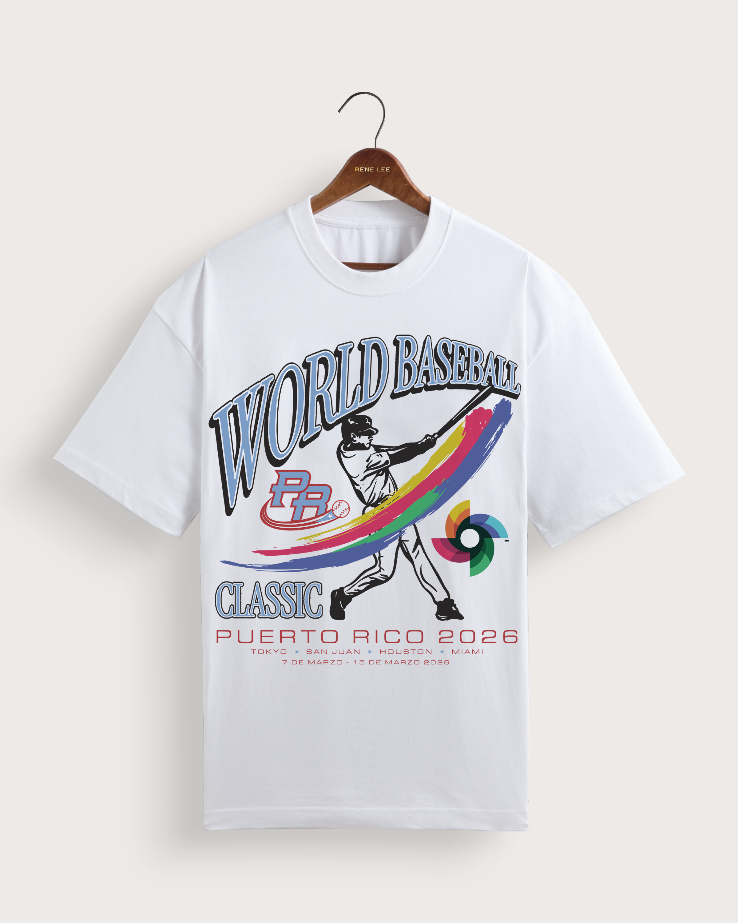 Puerto Rico World Baseball Classic Vintage Tee