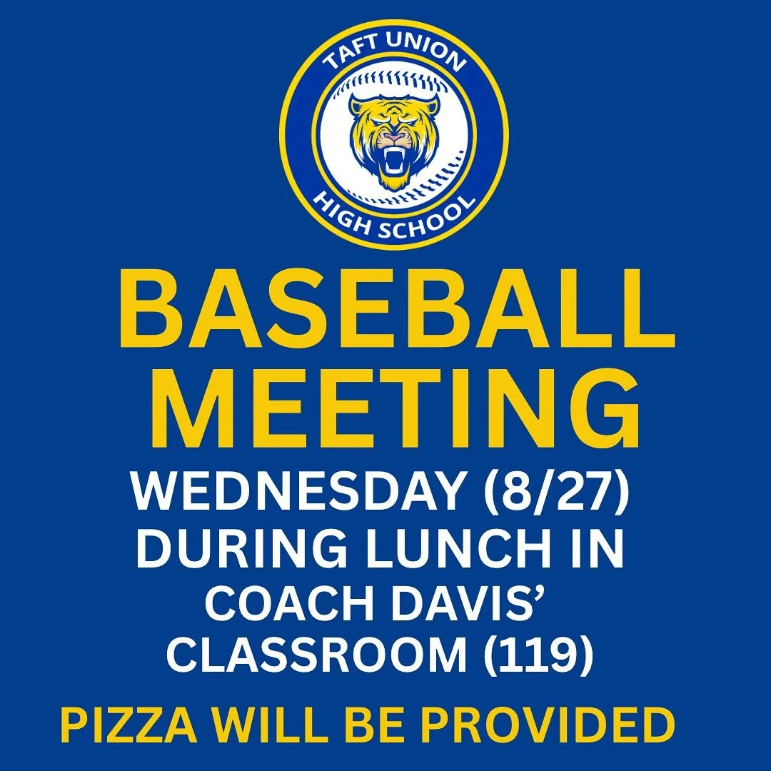 Baseball meeting this Wednesday. See you there!