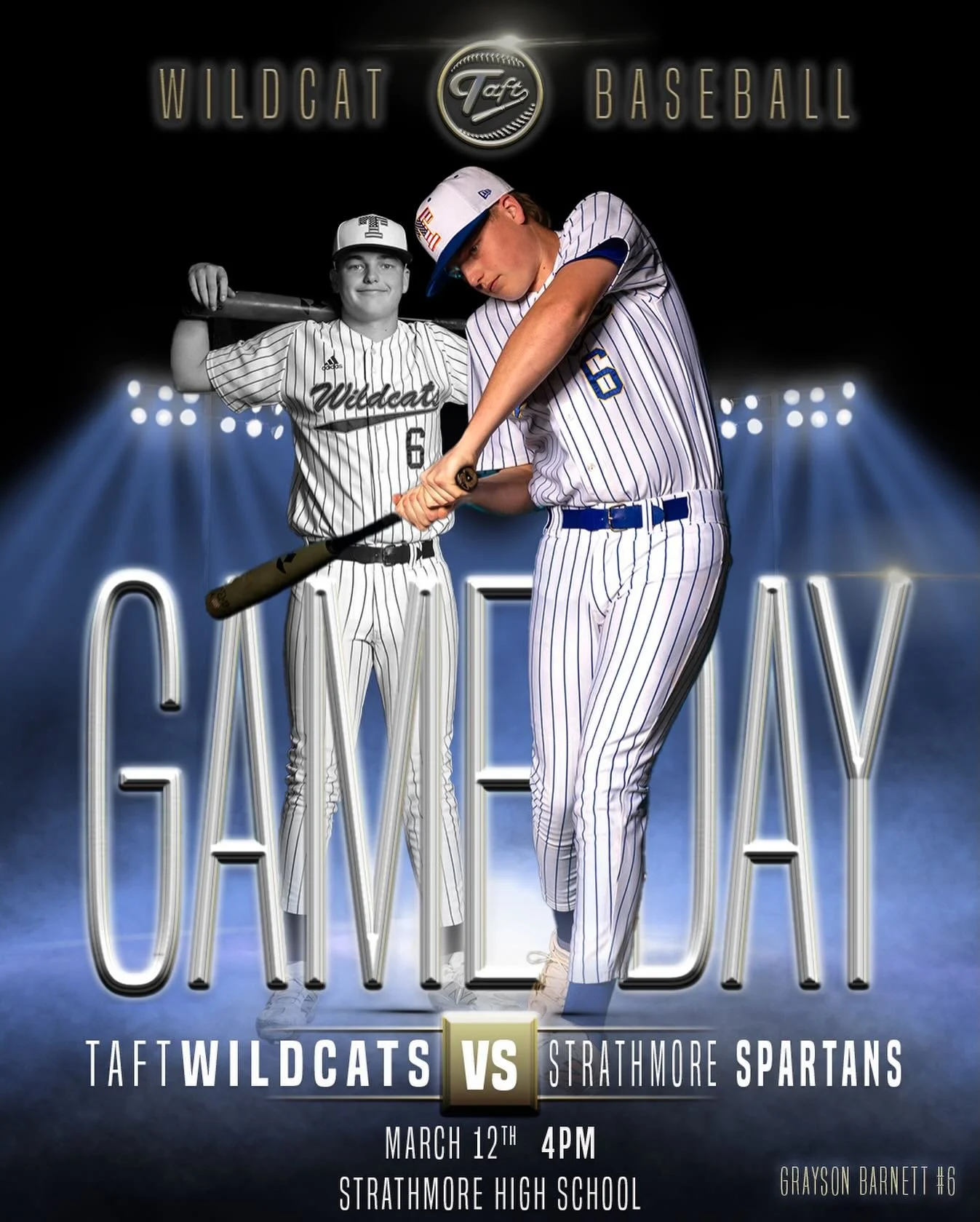 Gameday

Your Wildcats head to Strathmore to take on the Spartans. First pitch at 4:00 PM. Go &lsquo;Cats!