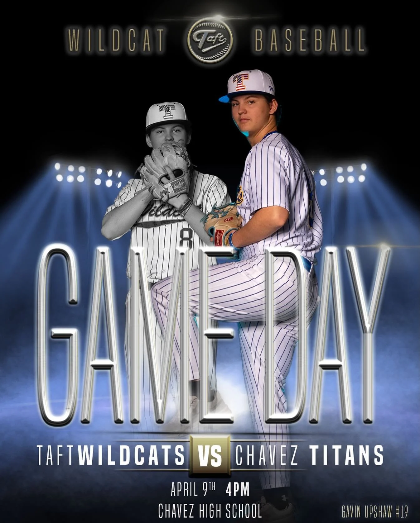 GameDay

Your Wildcats are back on the road to close out the series at Chavez. 4:00 PM first pitch. Go &lsquo;Cats!