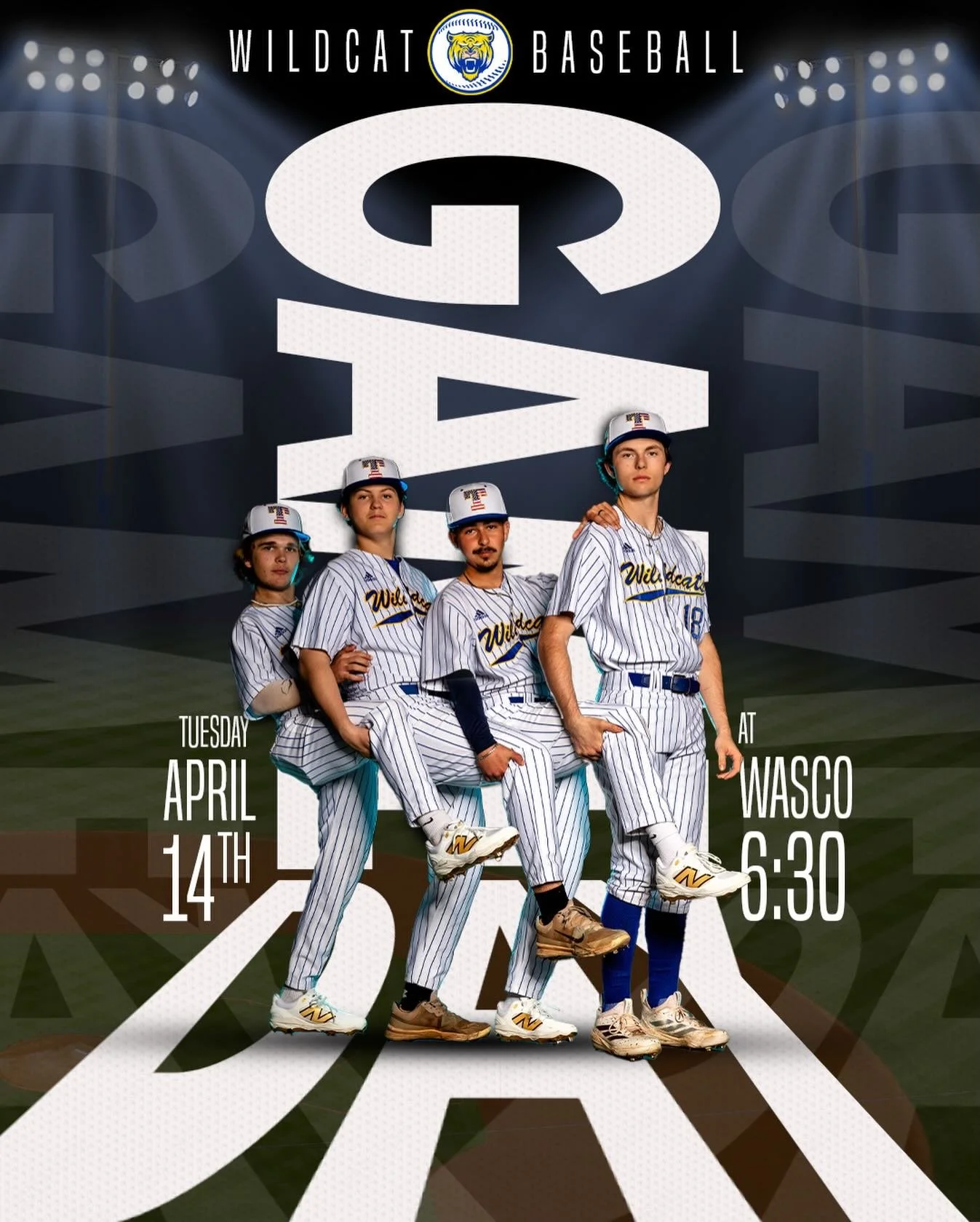 GameDay

Your Wildcats head to Wasco to continue league play. 6:30 PM first pitch. Go &lsquo;Cats!