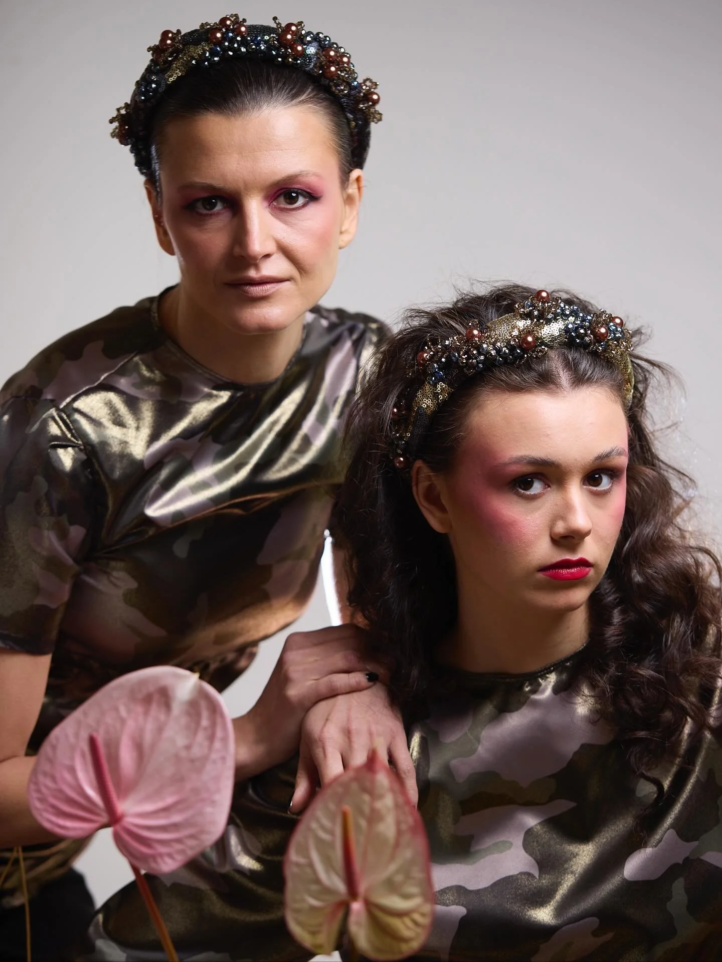 When two become one&hellip;&hellip;&hellip;&hellip;&hellip;&hellip;&hellip;&hellip; Our sequin beaded headbands are always a good idea, intricately created using the best materials &amp; couture like techniques&hellip;&hellip;&hellip;&hellip;&hellip;