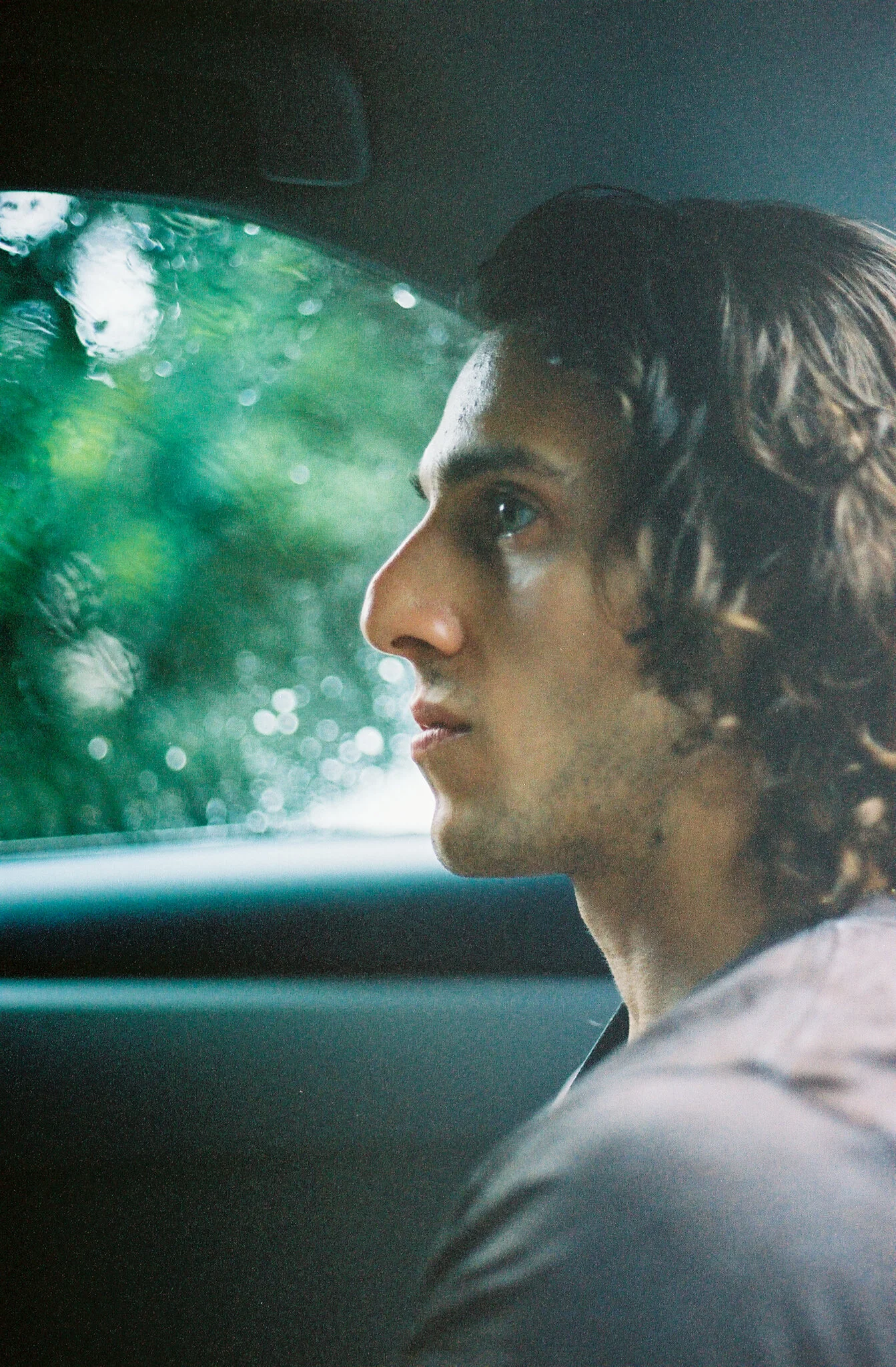 JB in the car in the rain.jpg