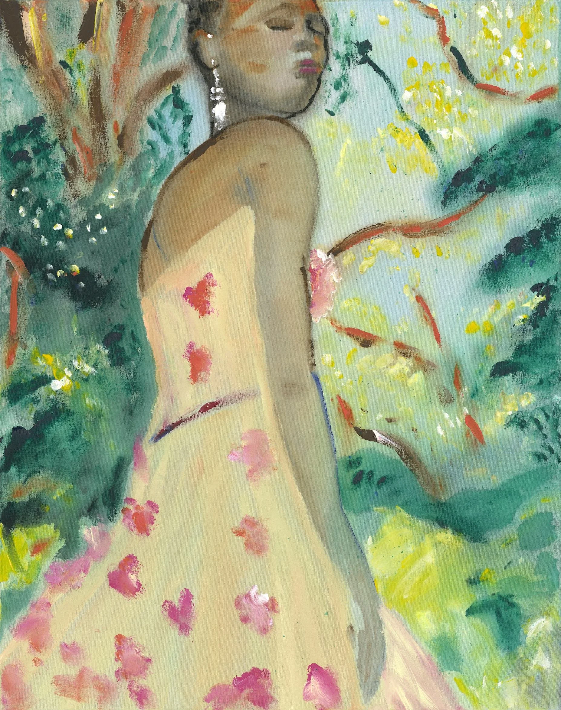 Garden Party, 75x95.5 cm, Acrylic on Canvas