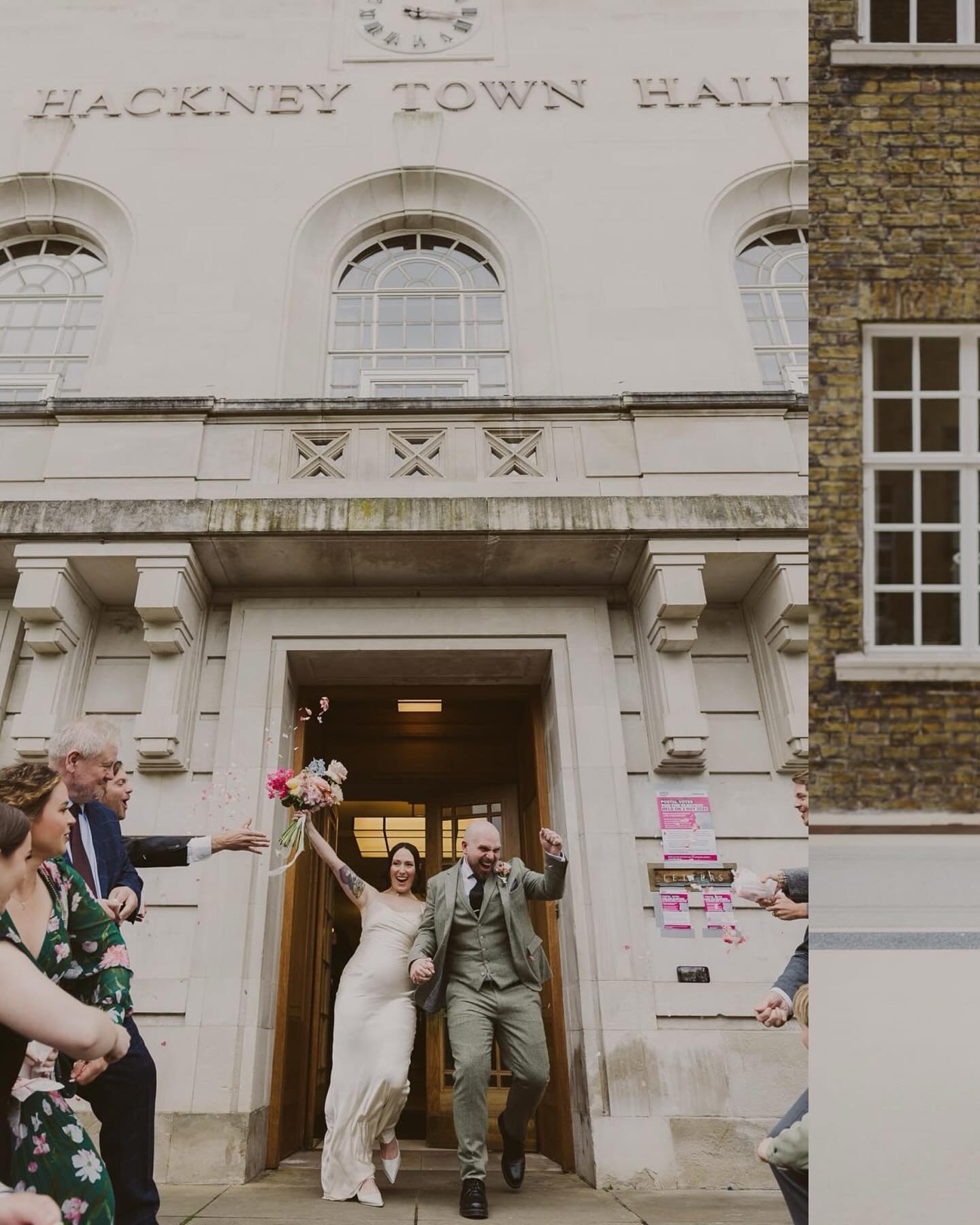 Massive congrats to Kitty &amp; Duncan who tied the knot in Hackney this weekend ❤️ Absolutely loved being part of their day. So much love in the room, especially as it was also their send off before a big move to Oz. 

VENUES:&nbsp;@hackneyvenues @t