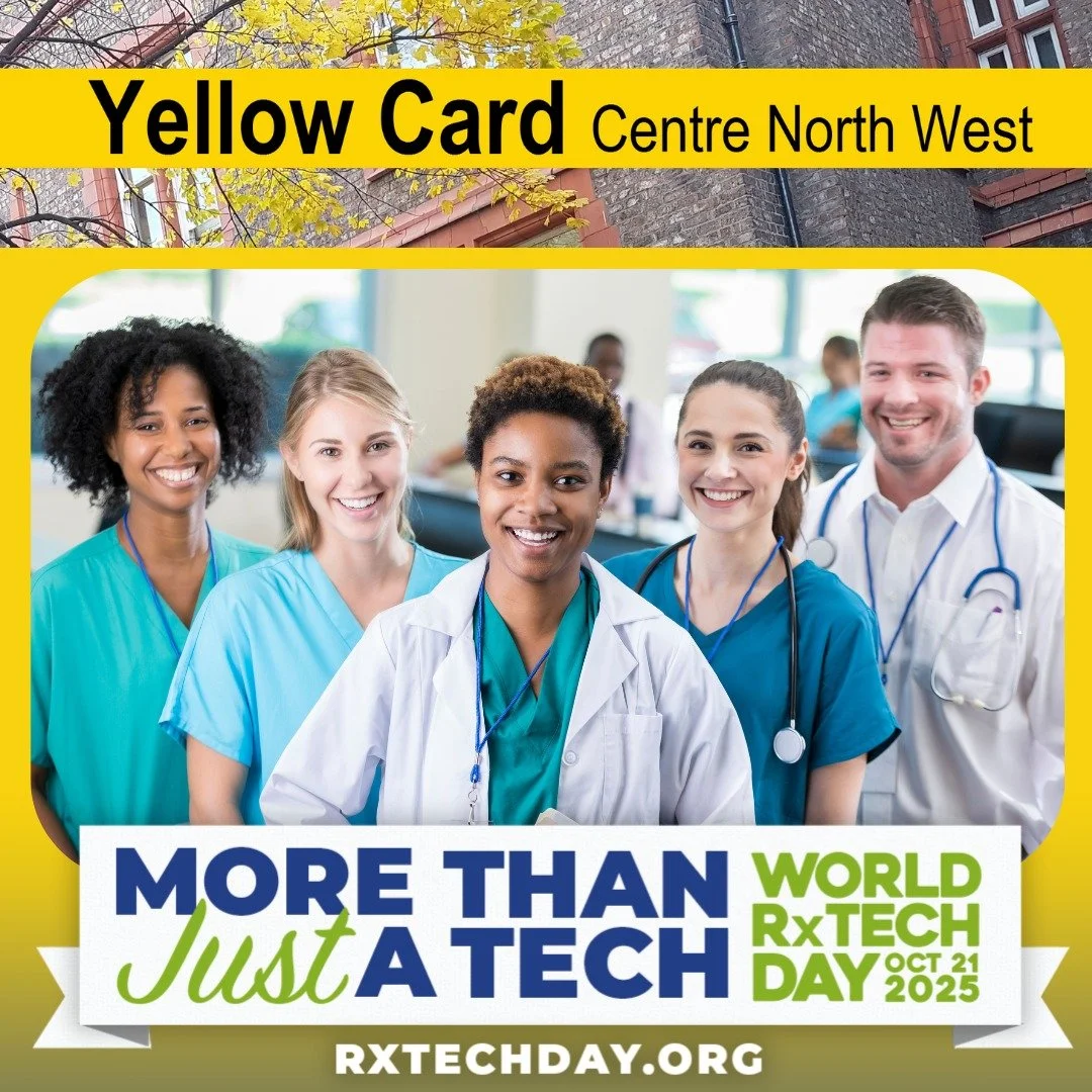 Happy #PharmacyTechnicianDay! A huge thank you to all our amazing #PharmacyTechnicians. You all do a fabulous job! Keep reporting those adverse drug reactions #MHRAyellowcard #PatientSafety #MedicineSafety #RXTechDay #Morethanjustatech