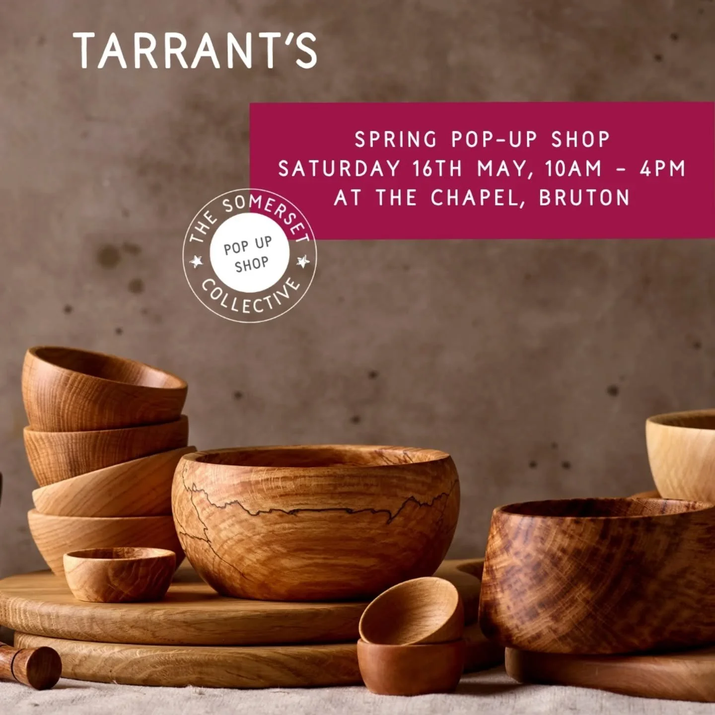 The @thesomersetcollective pop up shop @atthechapel is this weekend! I will be there on Saturday 10-4. 

Handmade wooden homewares available on the day and always happy to discuss comissions. 

Look forward to seeing old and new faces! 

#woodturning