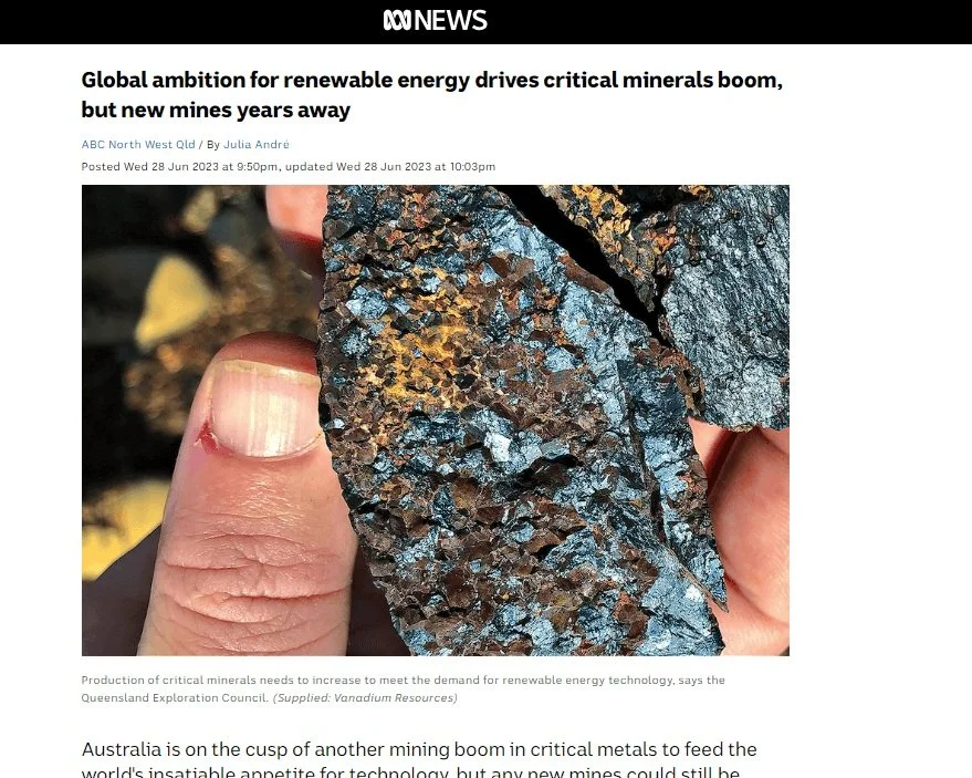 Global ambition for renewable energy drives critical minerals boom, but new mines years away