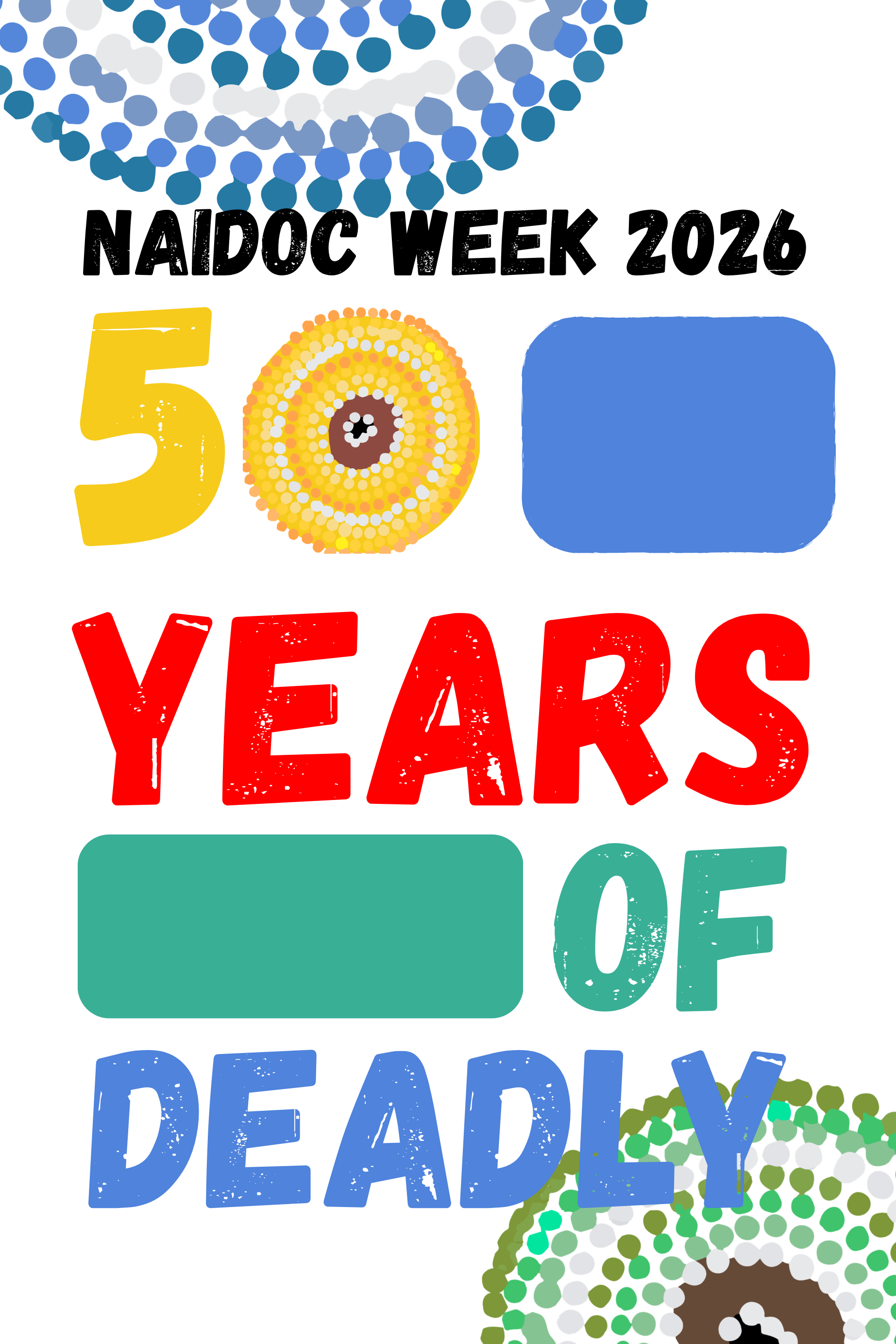 50 Years of Deadly NAIDOC Week Cookie
