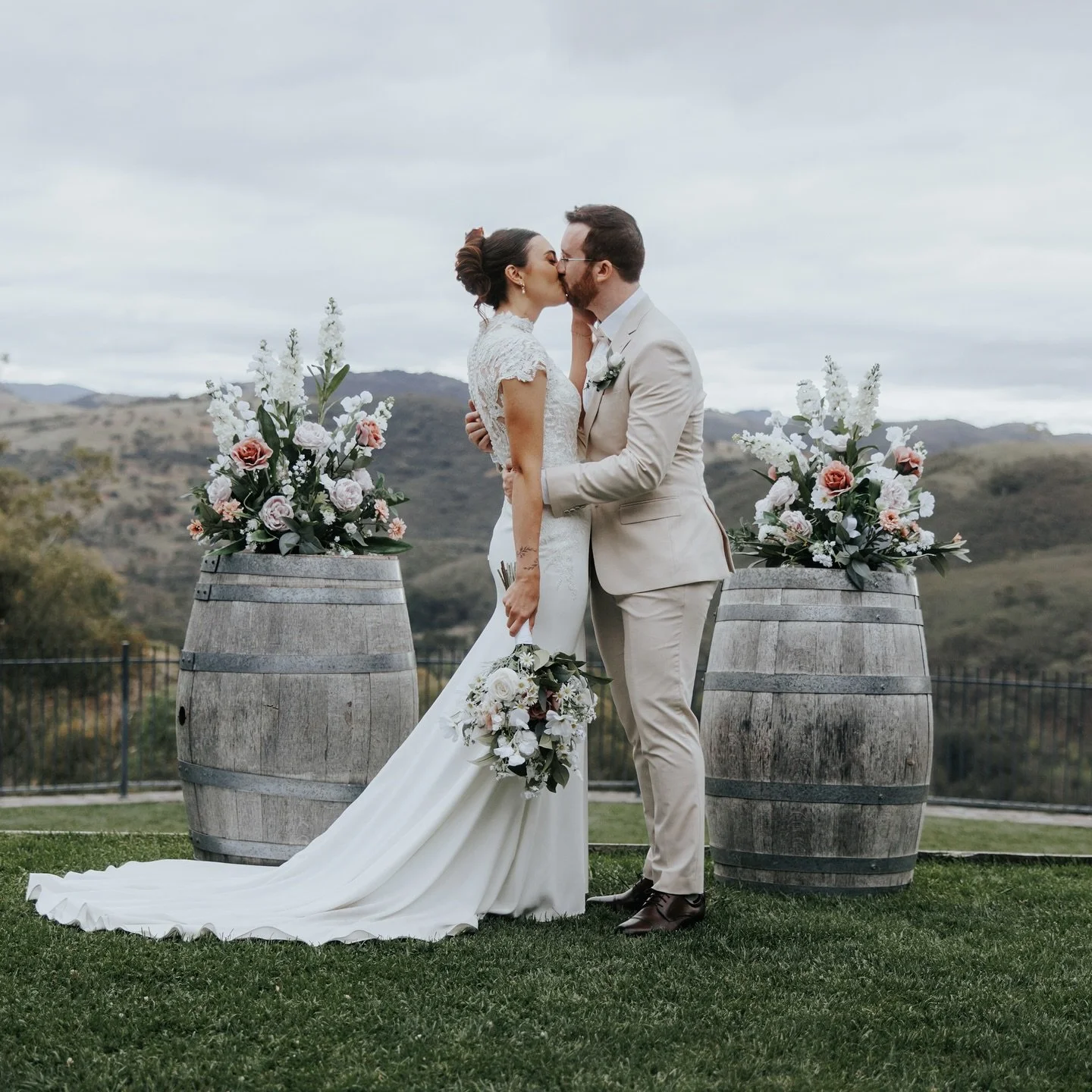 Bek + Adrian - once again, a beautiful ceremony and reception @brindabellahillswinery full of fun with their friends and family ❤️ #msouthamphoto