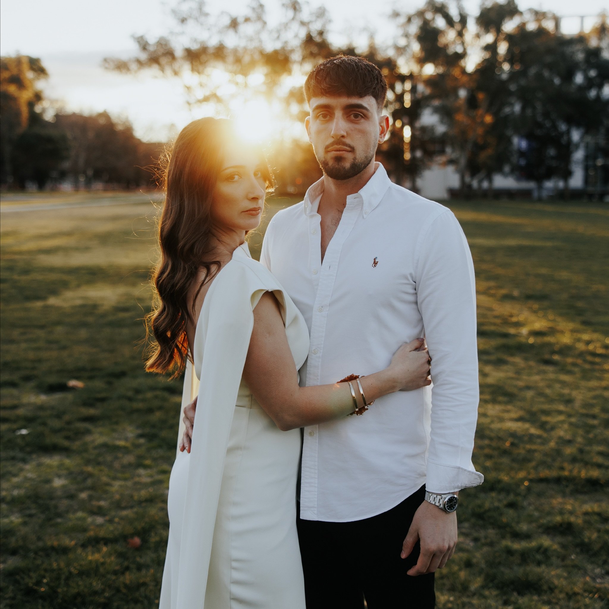 One of the nicest winter days in a long time opened up for Michael + Claudia for their beautiful engagement shoot ☀️ #msouthamphoto
