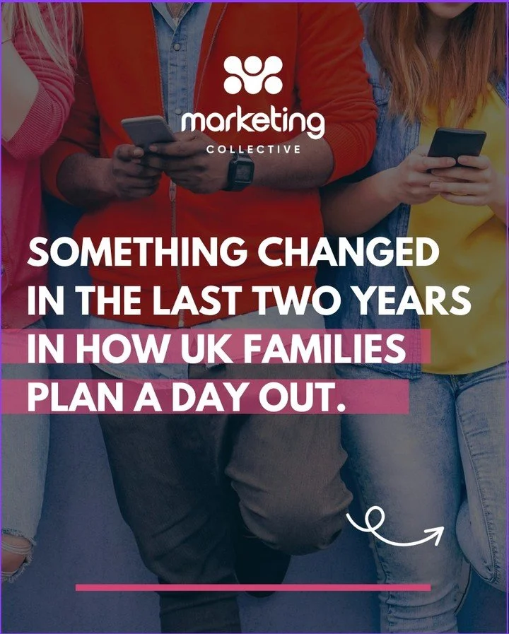48% of UK visitors say how they plan days out has changed in the last two years.

Families are planning further ahead - but that doesn't mean booking ahead. 

They want certainty before they commit.

The spontaneous visit is becoming rarer because th