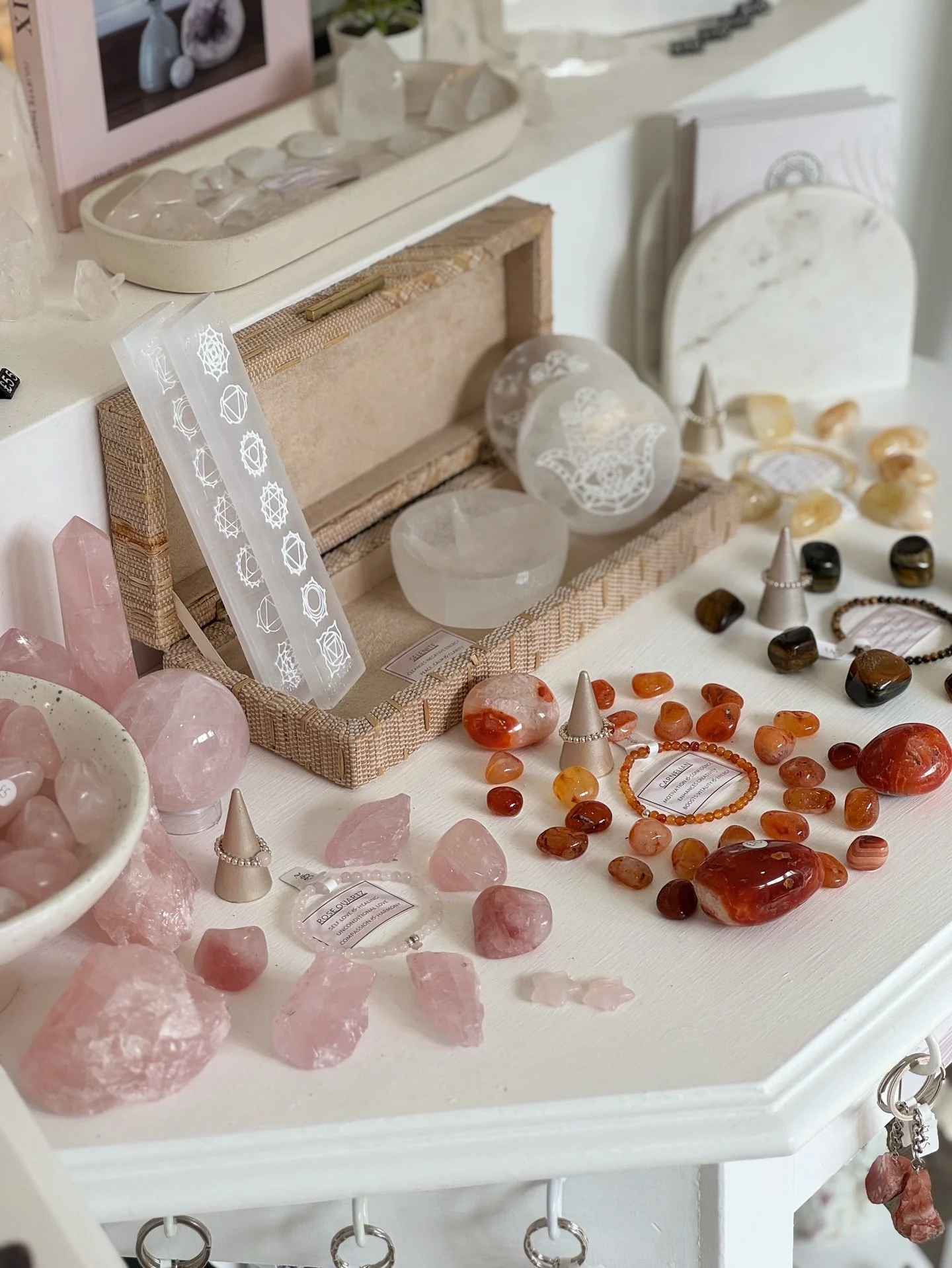 Step inside our little haven of crystal magic… ๐๐ช
Discover which crystals call to you… the right one always finds its way. ๐ค
Explore our collection online or visit us in store @goodsheds ๐ซ
•
•
•
#crystalshop #cr