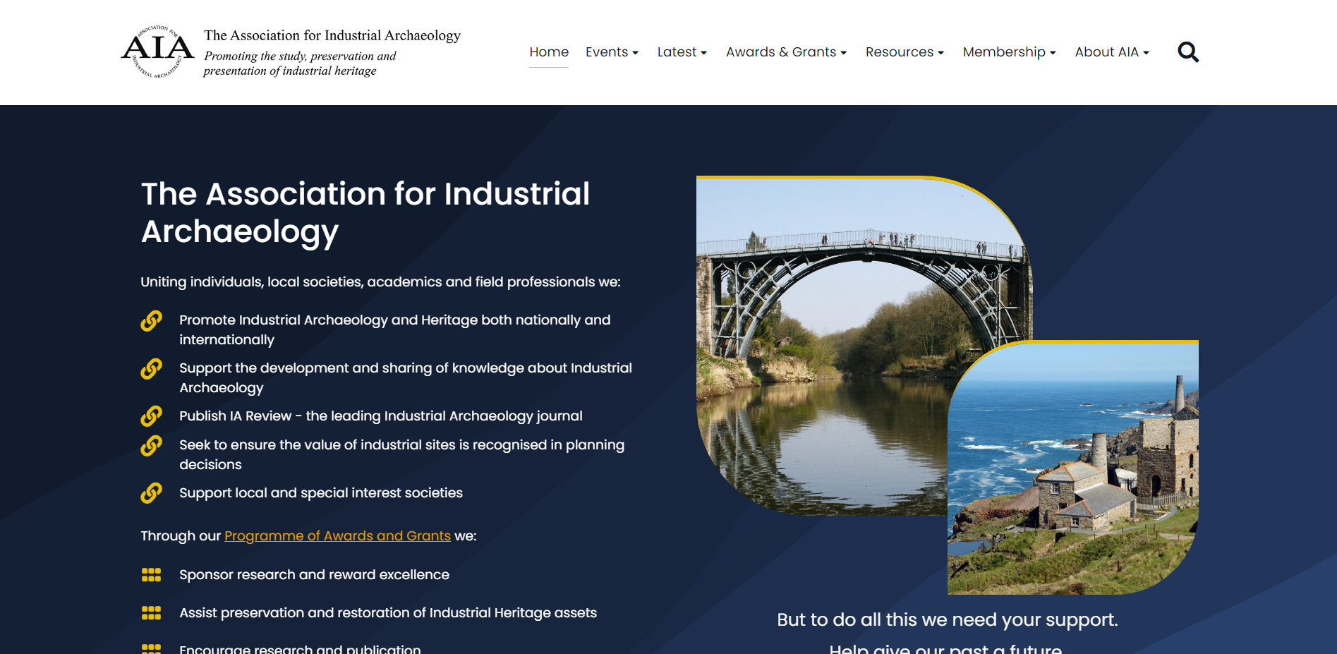 AIA; Association for Industrial Archaeology