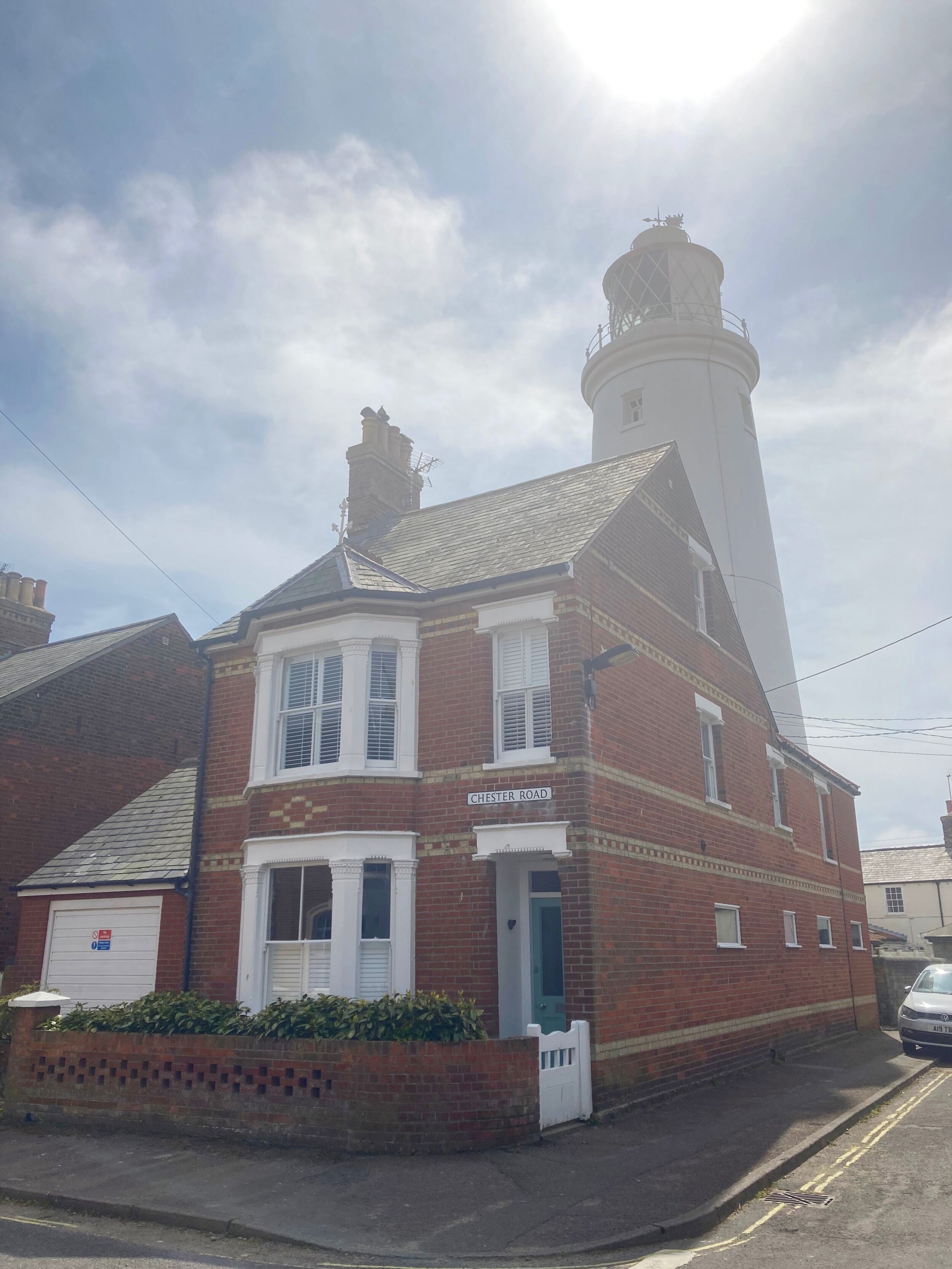 The lighthouse in Southwold