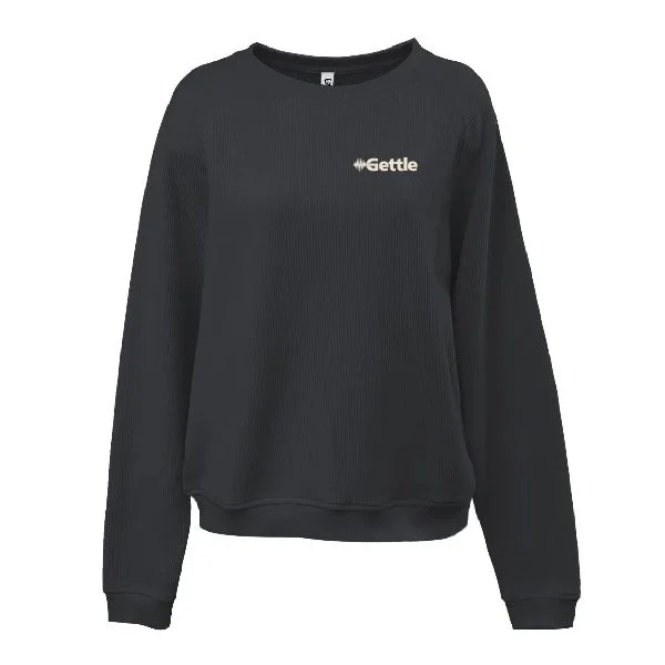Pennant Ladies Modern Cord Crew - EMB