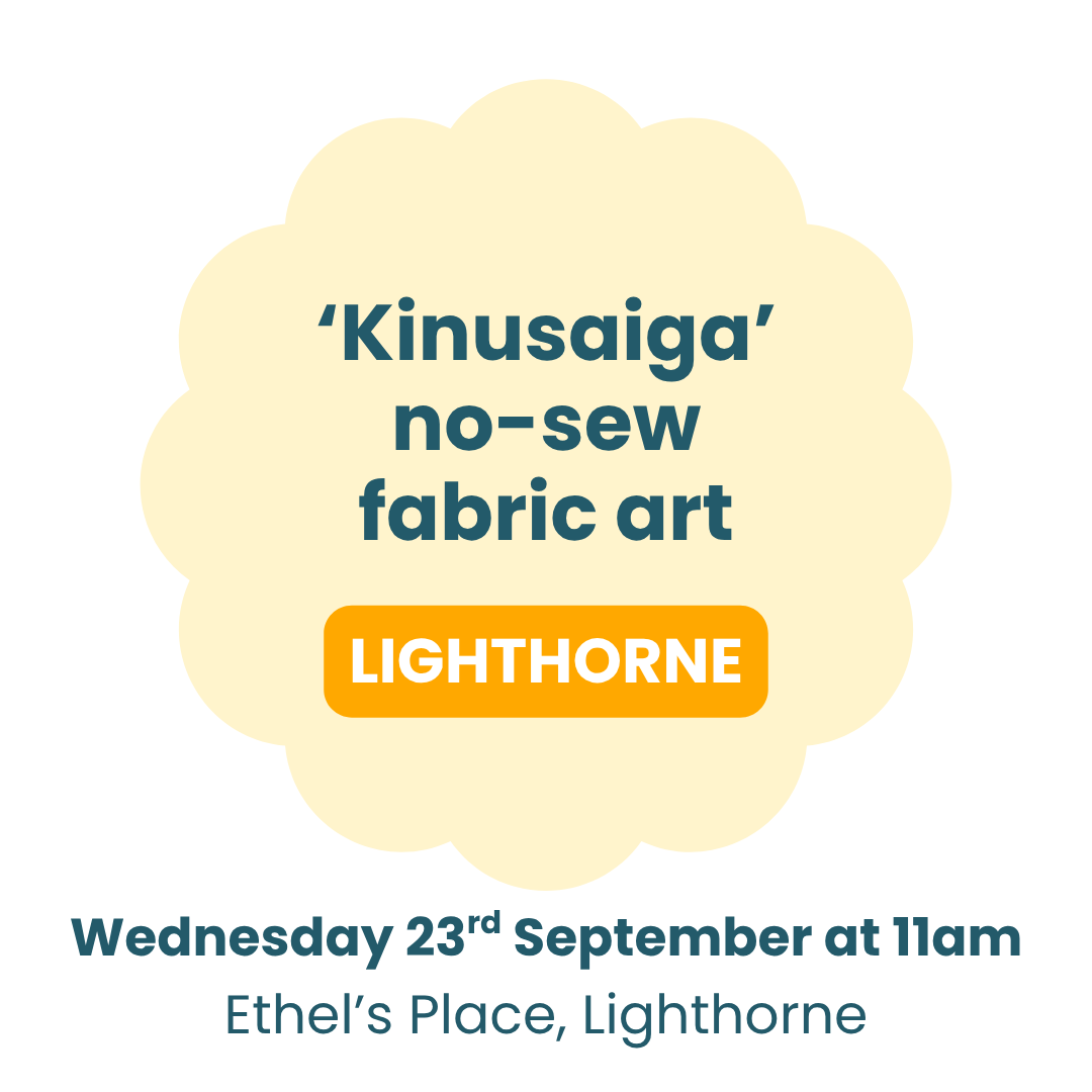 Kinusaiga at Ethel's Place in Lighthorne on Wednesday 23rd September at 11am