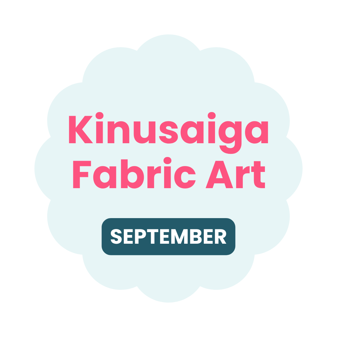 Kinusaiga Fabric Art - September