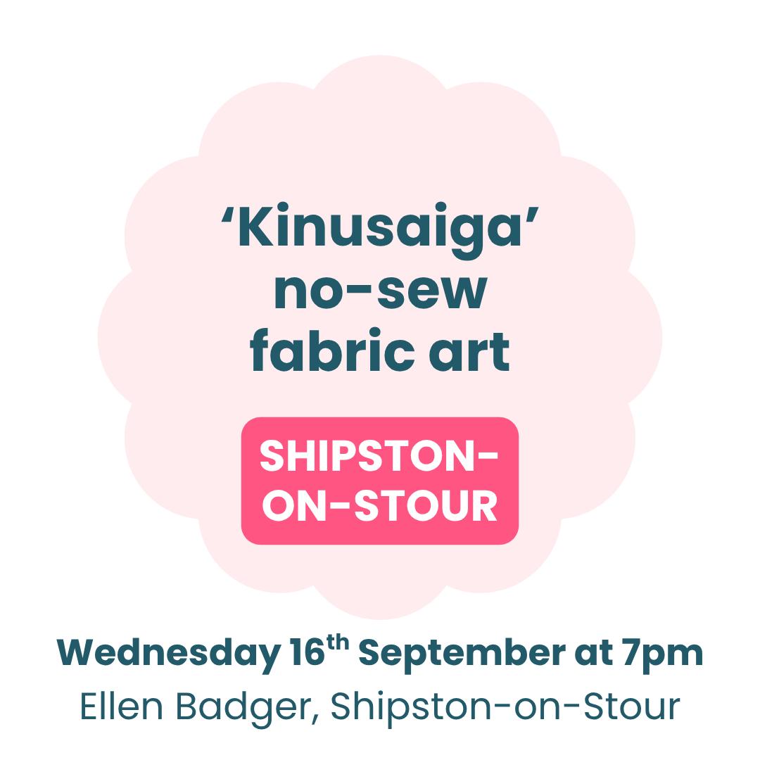 Kinusaiga at Ellen Badger in Shipston-on-Stour on Wednesday 16th September at 7pm