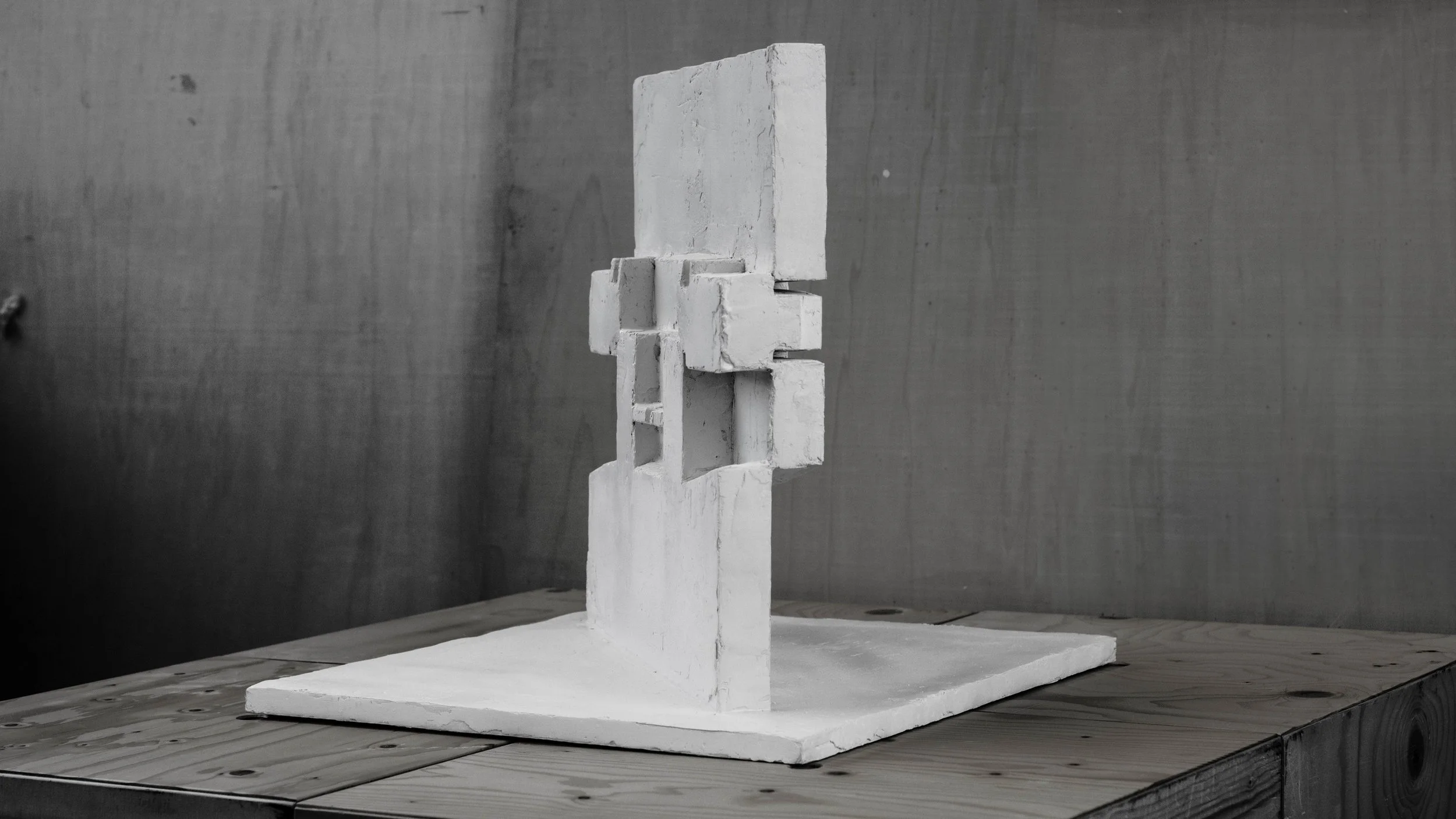 Solo house by  Pezo von Ellrichshausen. Model & images by Jurica Koren & Yukai Wang