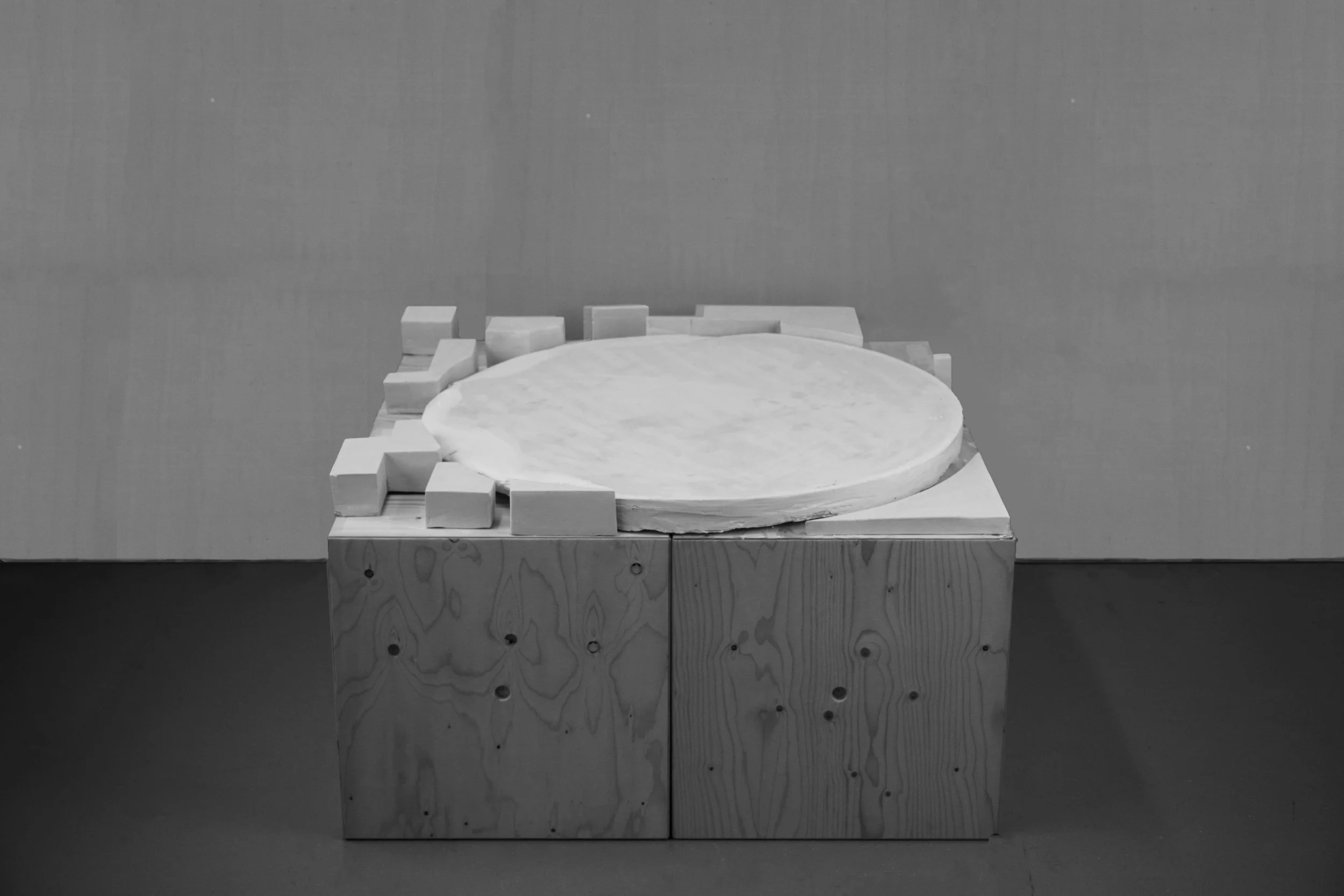 House in Alentejo Coast by Aires Mateus. Model & images by Alzbeta Durecová & Jumber Shotadze