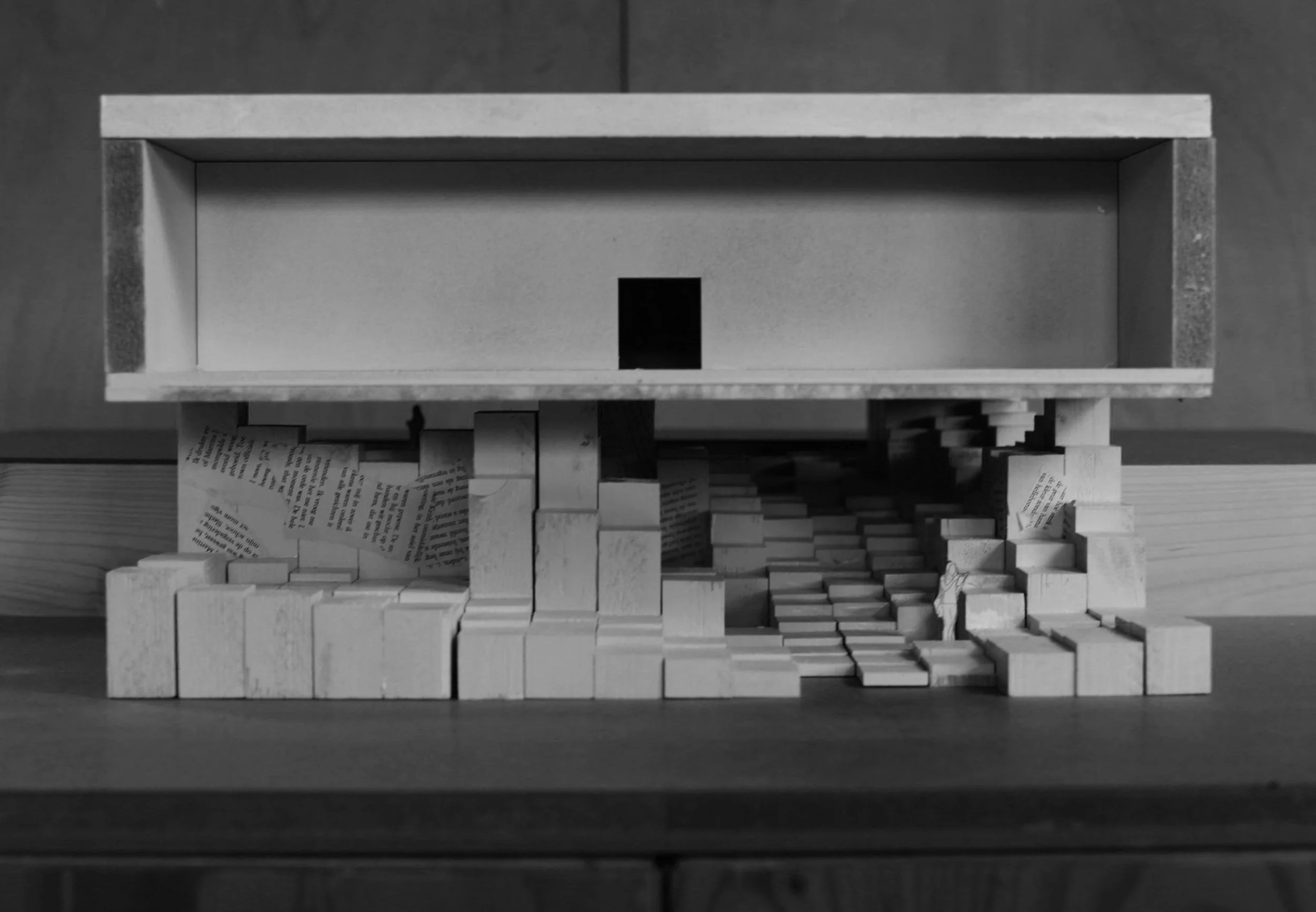ABSTRACT design for 100 scholars by Alessandra-Cristina Moraru	+ Ivor Gabric 	