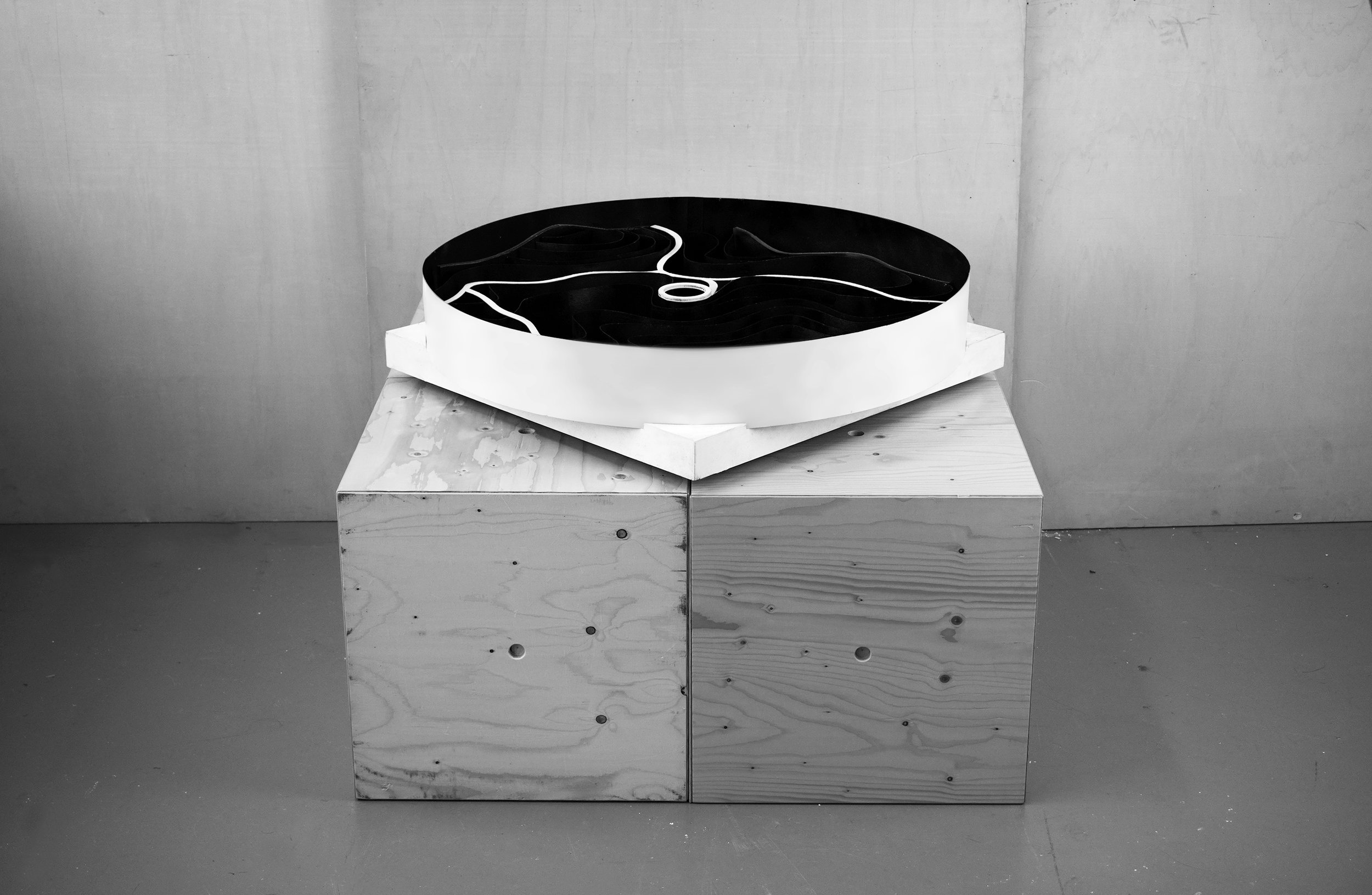 Solo house by OFFICE KGDVS. Model & images by Xinzhuo Jiang & Zhuolu Tong