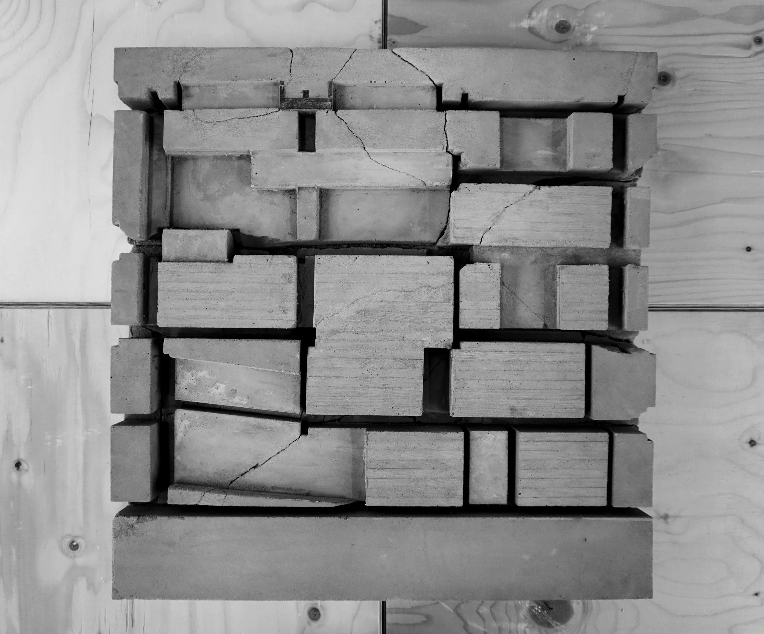 Villa Shodhan by  Le Corbusier. Model & images by Judith Grondelaers & Nyall Smith