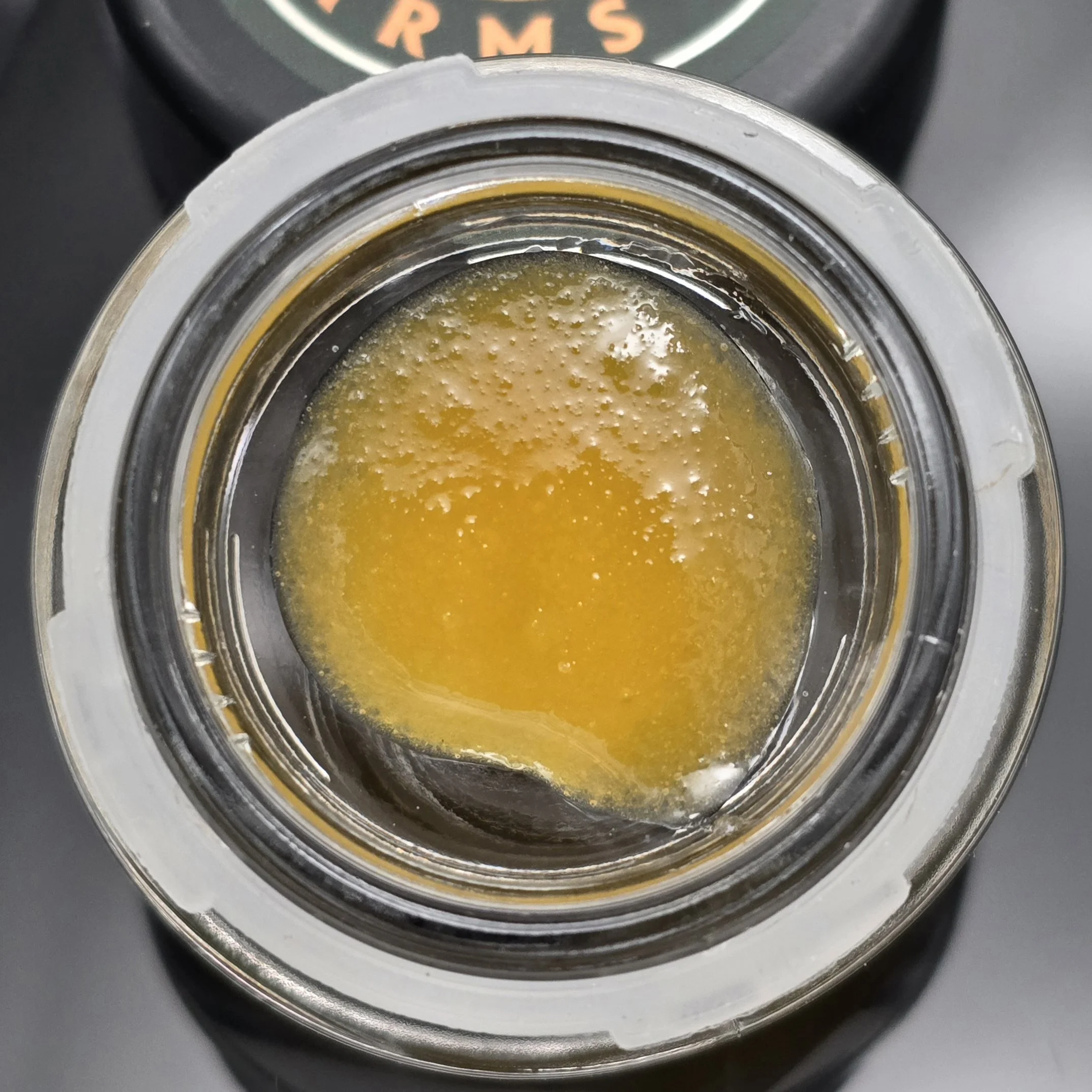   Dialed In Farms  
  Ghost BangerOG  
  (Ghost OG x Sherbanger)  
  Cured Resin Processed by Oasis Refinery  
 $25/g 
