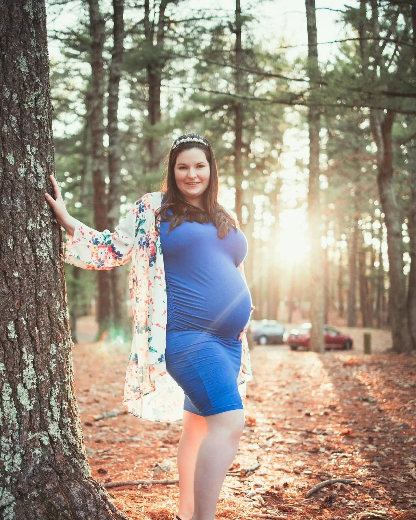 The whole day was gray, cloudy, and gross. But right as the sun headed towards its last couple hours, the sky opened up and we got blessed with some beautiful golden light. 😊