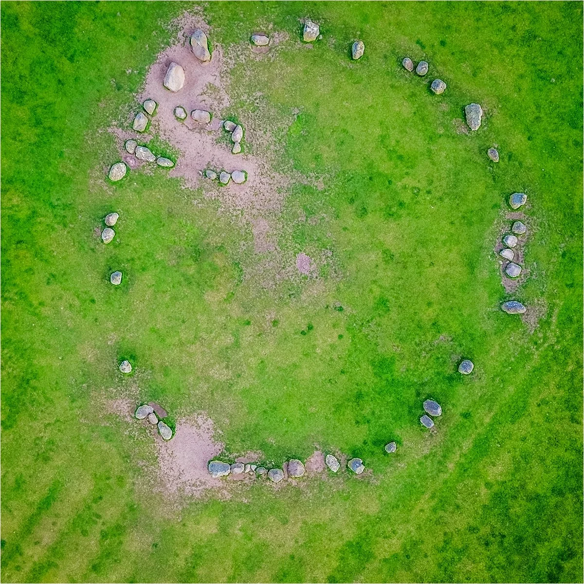 Castlerigg Stone Circle From Above (drone)