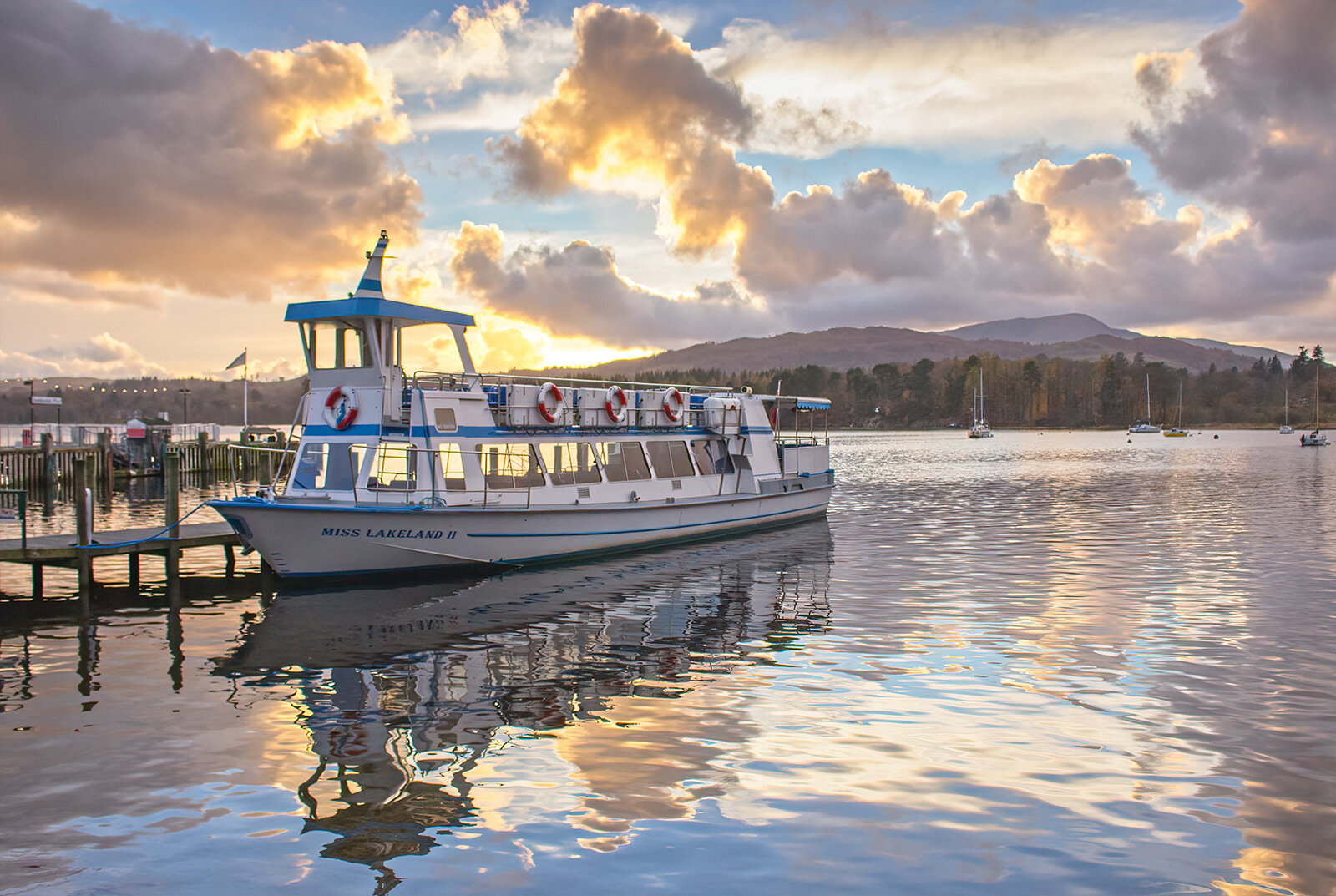Dusk at Ambleside Boat Landing