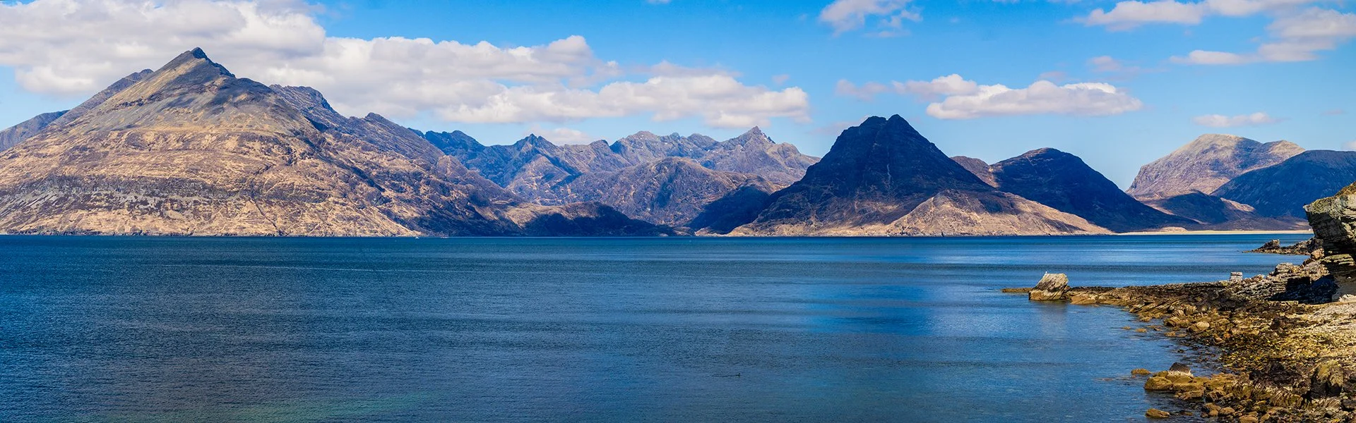 Loch Scavaig and the Cuillens from Elgol