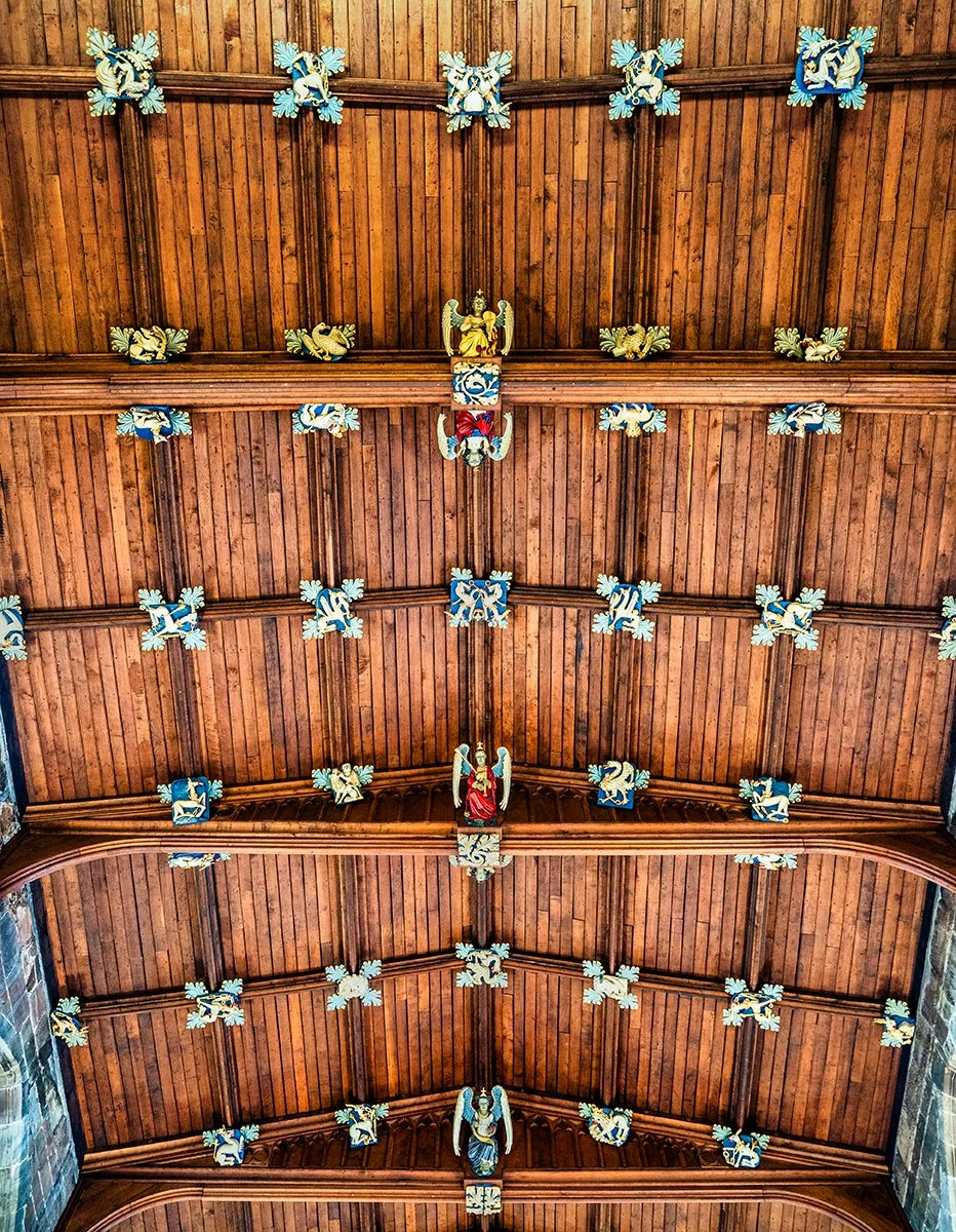 Ceiling in the Great Hall, Coventry Guildhall