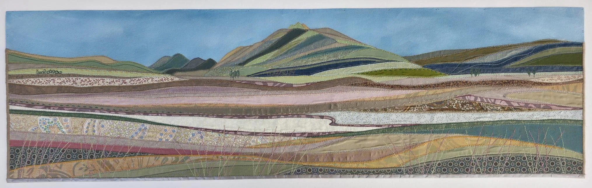 Quiet Season, Ben Resipole - Click on Picture to see full picture- 36x98cm Framed Size  - Resipole Studios