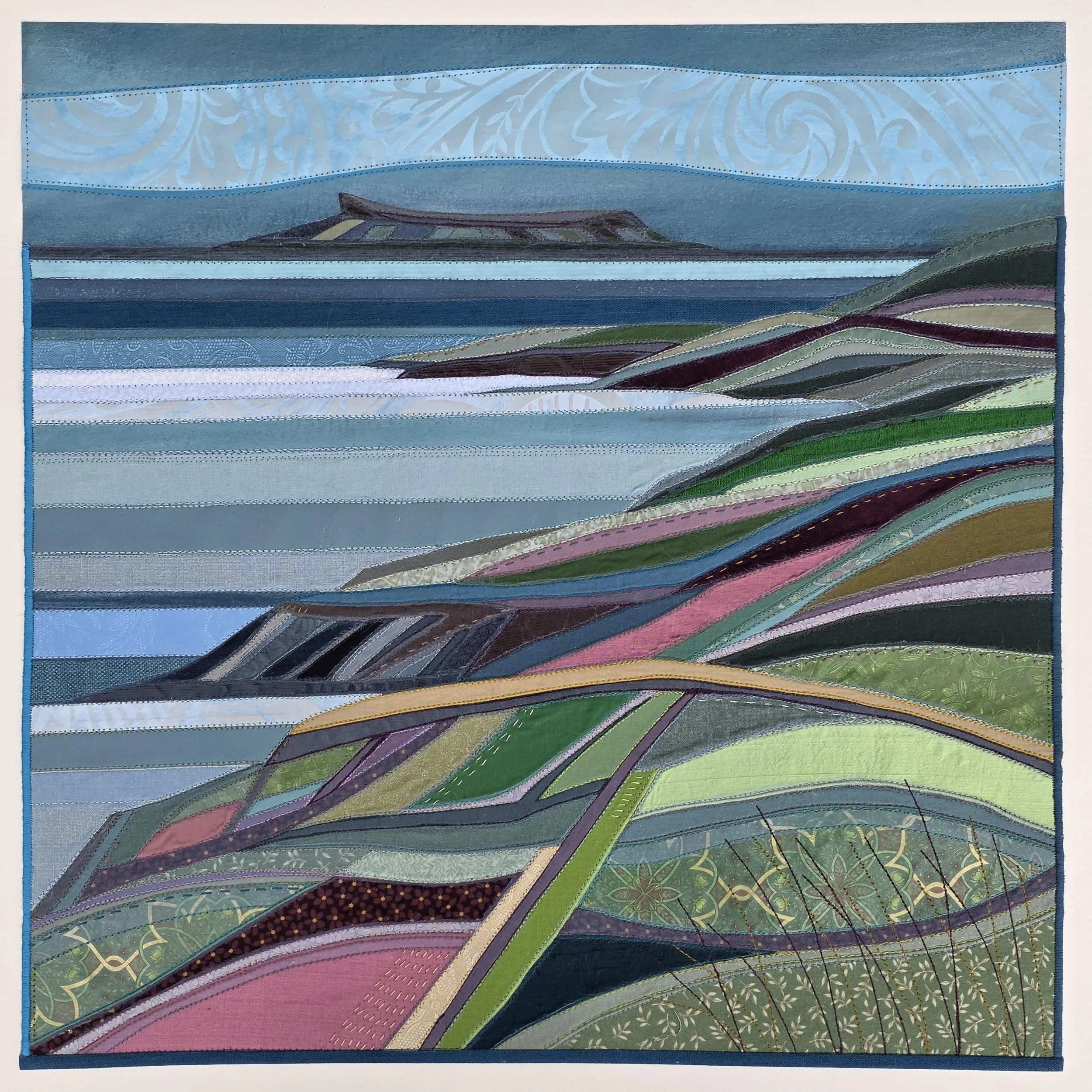Looking Beyond (Sleat to Eigg) - Click on Picture to see full picture - 63x63cm Framed Size  - Resipole Studios