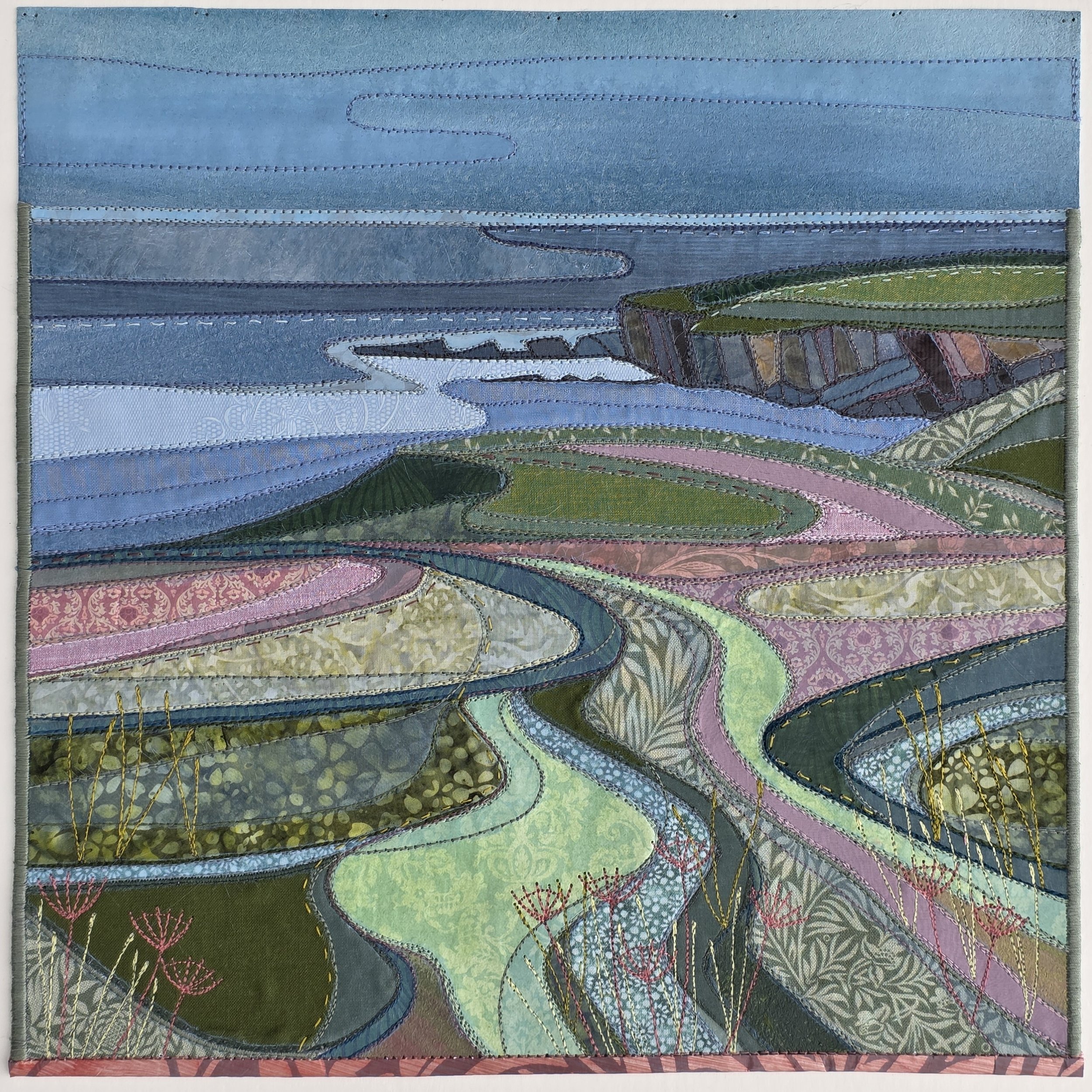 Between
 43 x43cm Framed