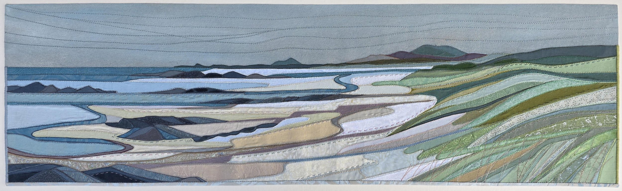 Solais, Sanna Bay - Click on Picture to see full picture - 36x98cm Framed Size  - Resipole Studios